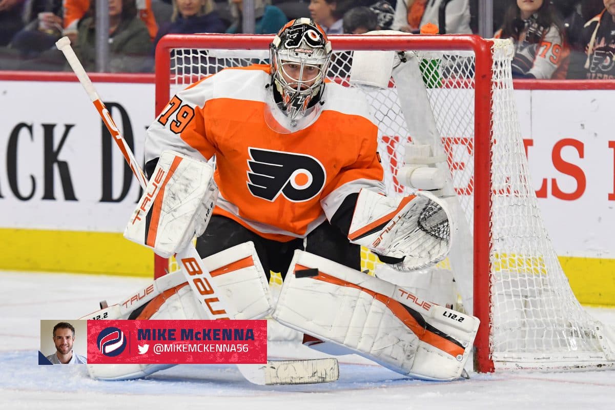 McKenna’s Matchup of the Day: Mar. 25 – Carter Hart  vs. Pavel Francouz