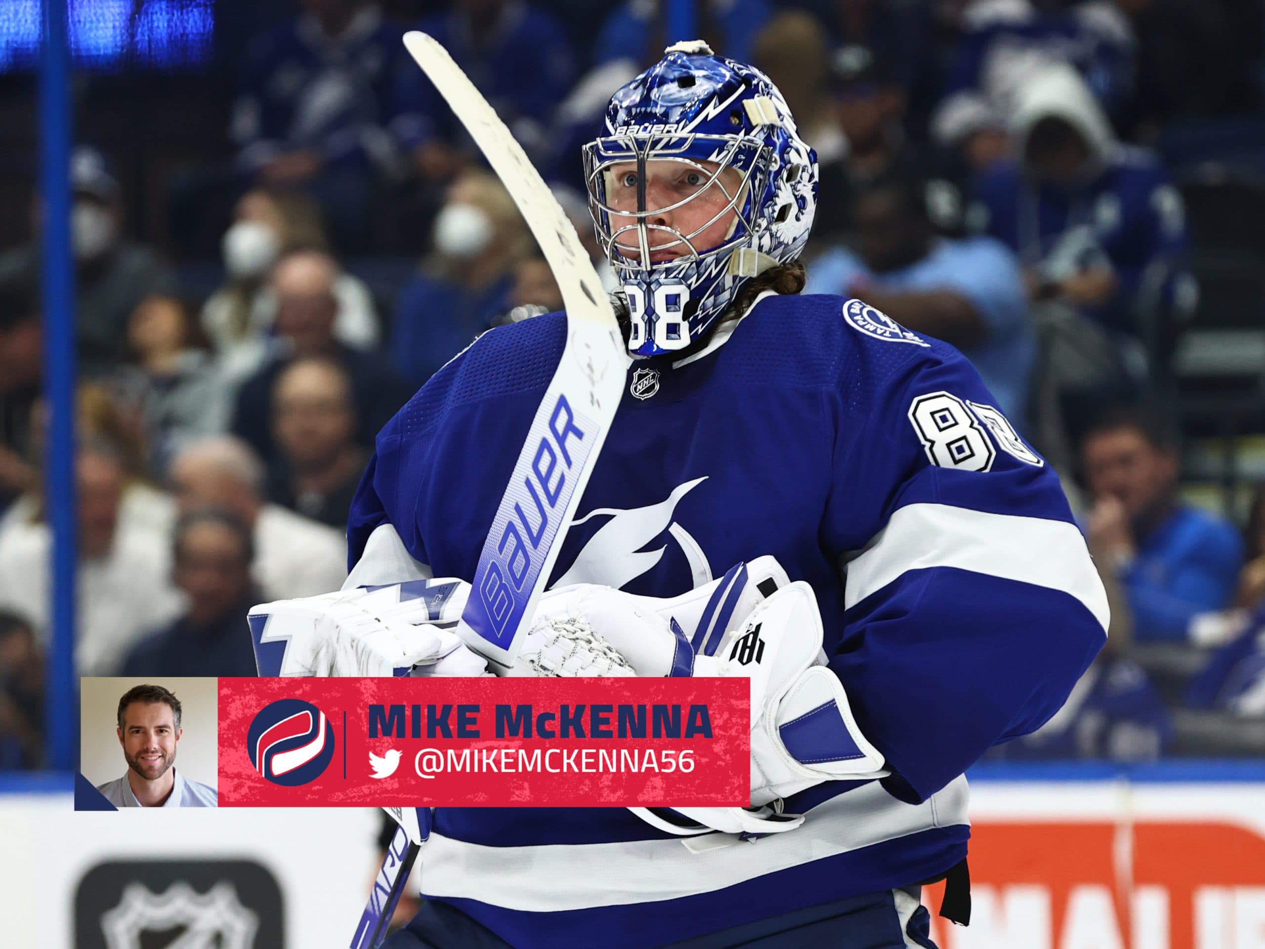 McKenna’s Matchup of the Day: Mar. 16 –  Andrei Vasilevskiy  vs. Philipp Grubauer