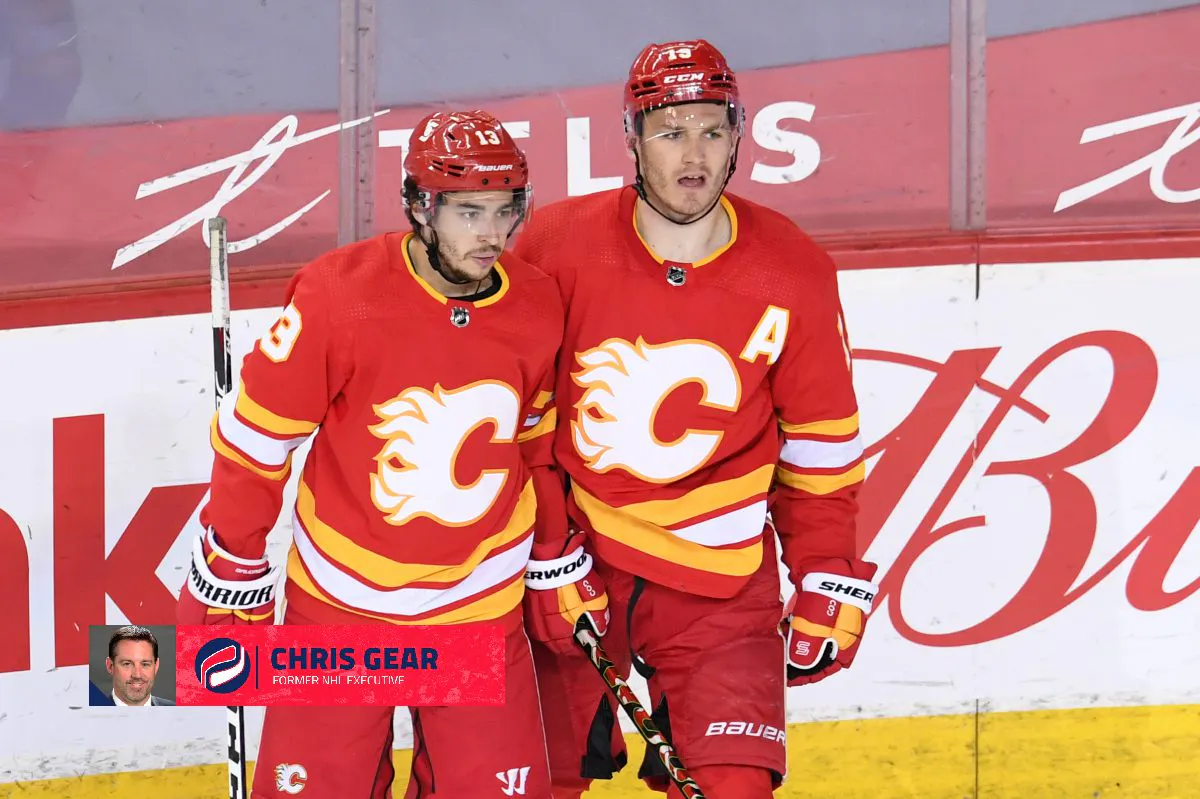 How do the Calgary Flames sign all their star free agents this off-season?