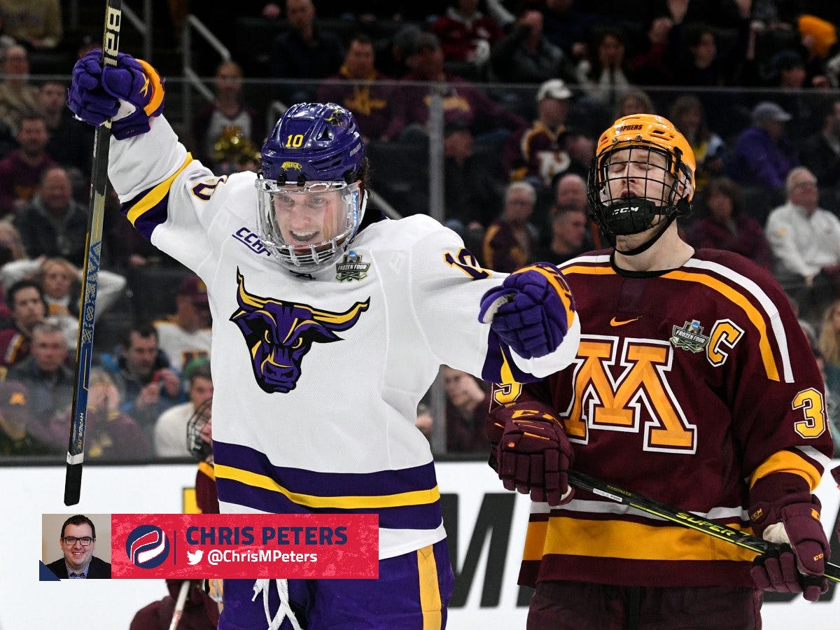 Peters: Denver, Minnesota State advance to Frozen Four final, plus what’s next for Michigan, Ben Meyers and more