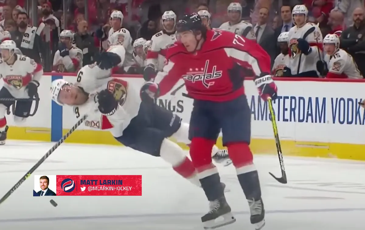 No suspension for T.J. Oshie’s hit on Sam Bennett? Here’s why