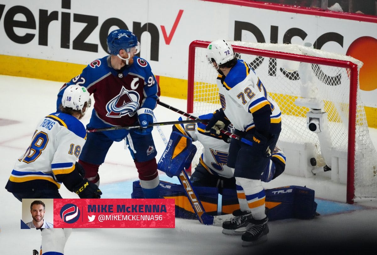 Jordan Binnington’s best game since 2019 not enough for Blues to survive Avalanche at altitude in Game 1