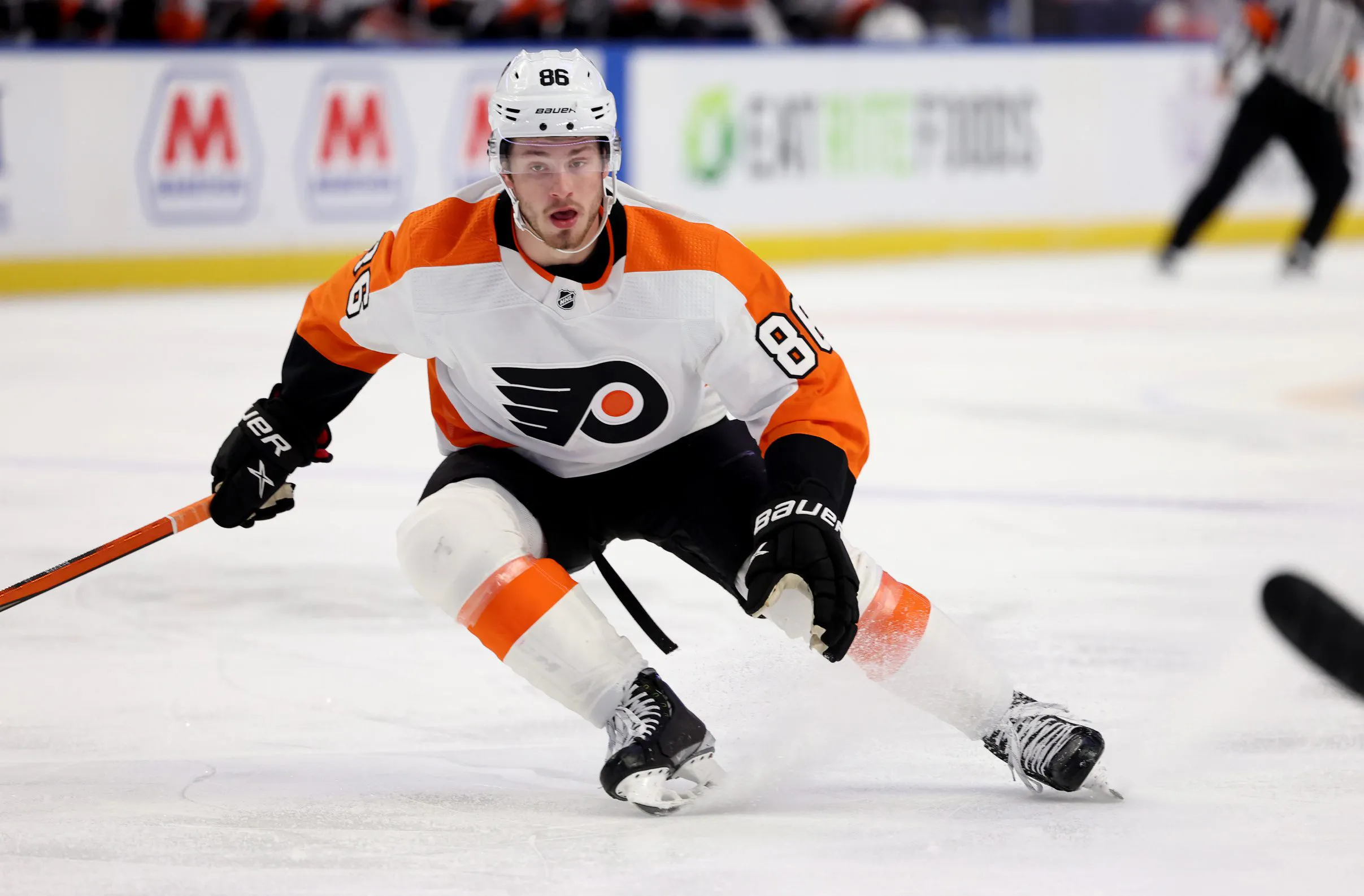 Philadelphia Flyers’ Joel Farabee out 3-4 months after disc replacement surgery