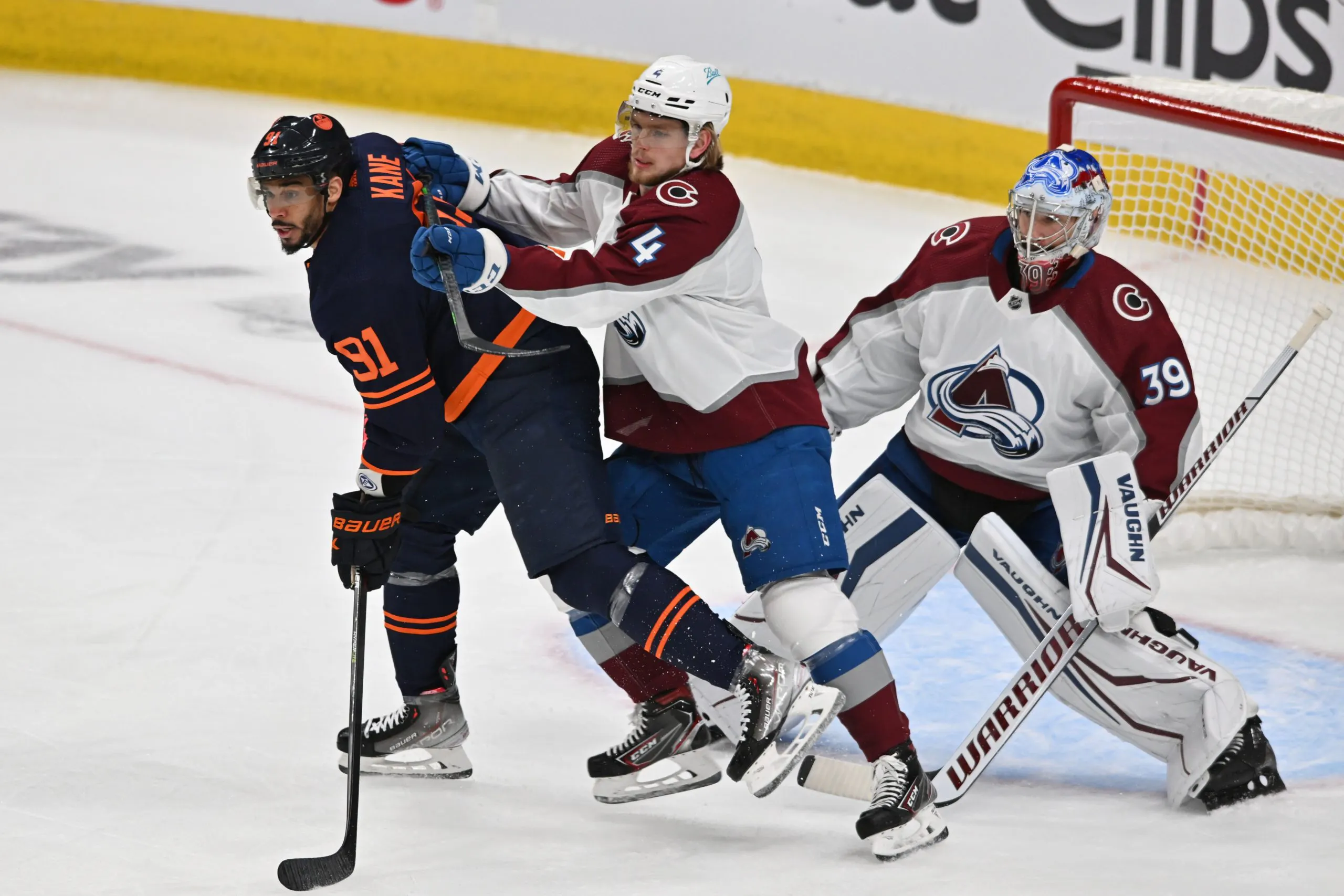 Edmonton Oilers’ Evander Kane suspended one game for boarding Colorado Avalanche’s Nazem Kadri