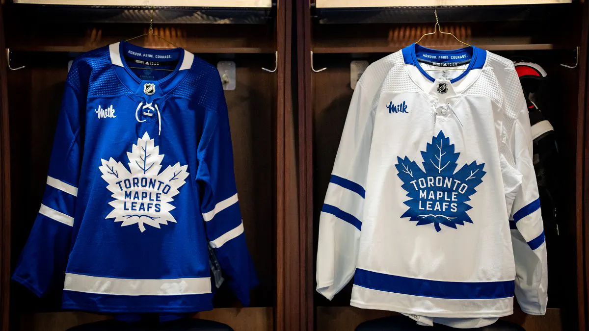 Brought to you by Milk: Toronto Maple Leafs debut 2022-23 jersey sponsorship patch