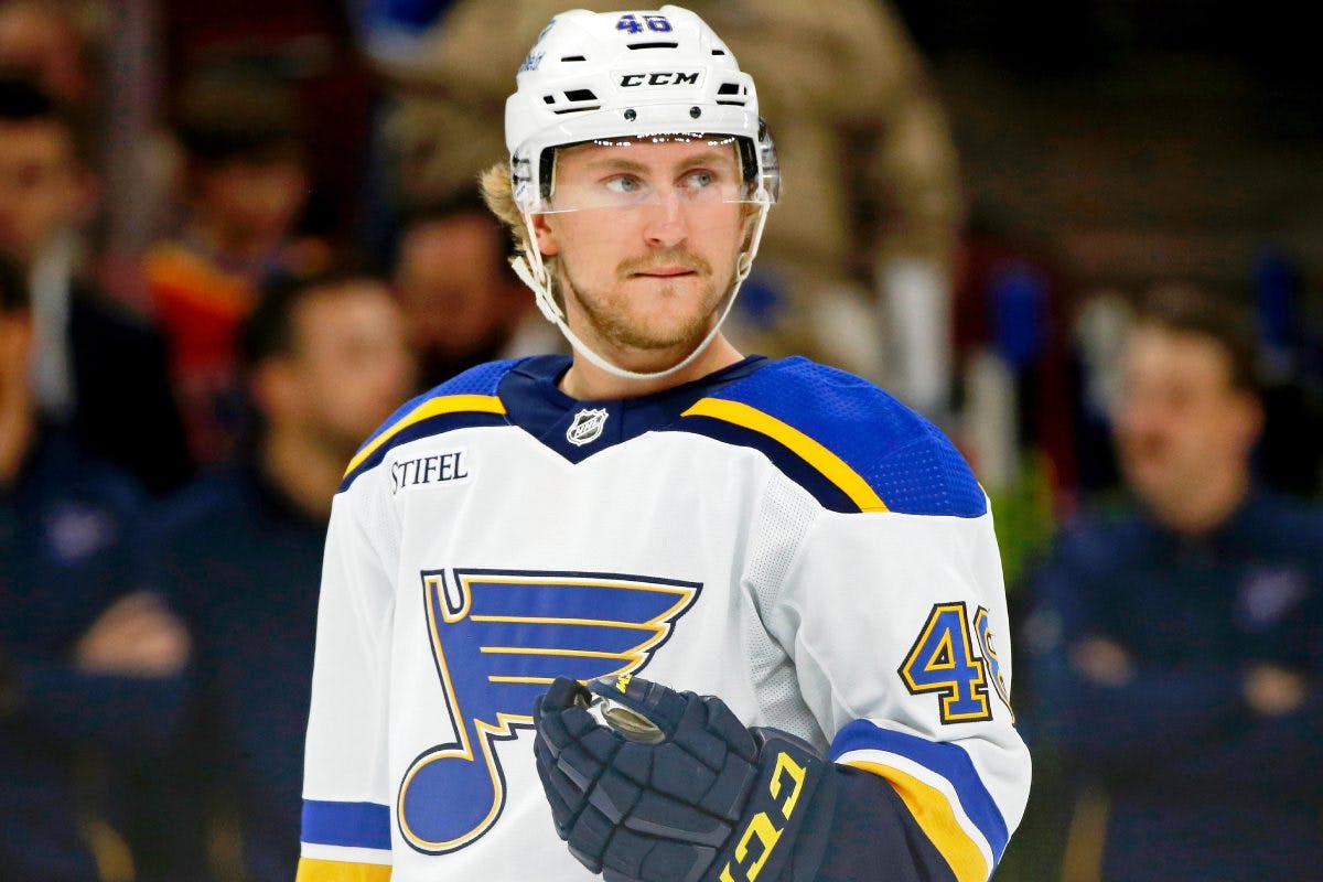 St. Louis Blues sign Scott Perunovich to a one-year, $775,000 contract