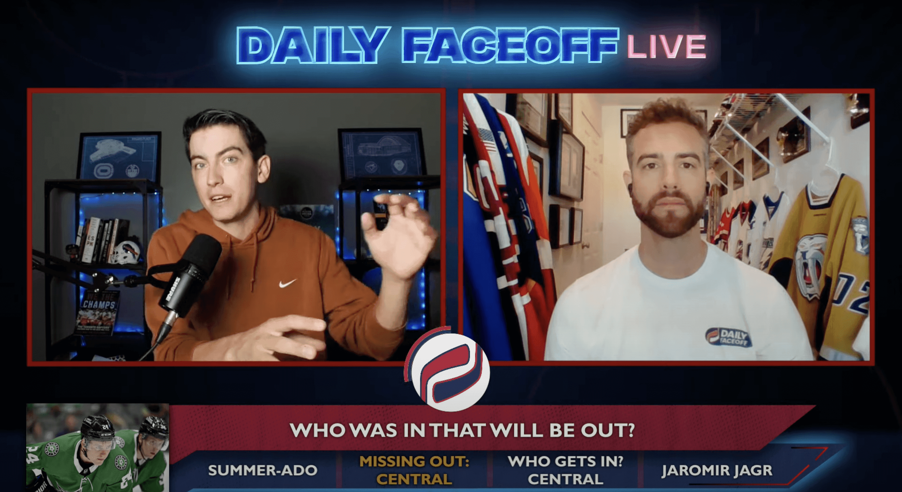 Daily Faceoff Live: Which Central Division teams could fall out of the playoffs?