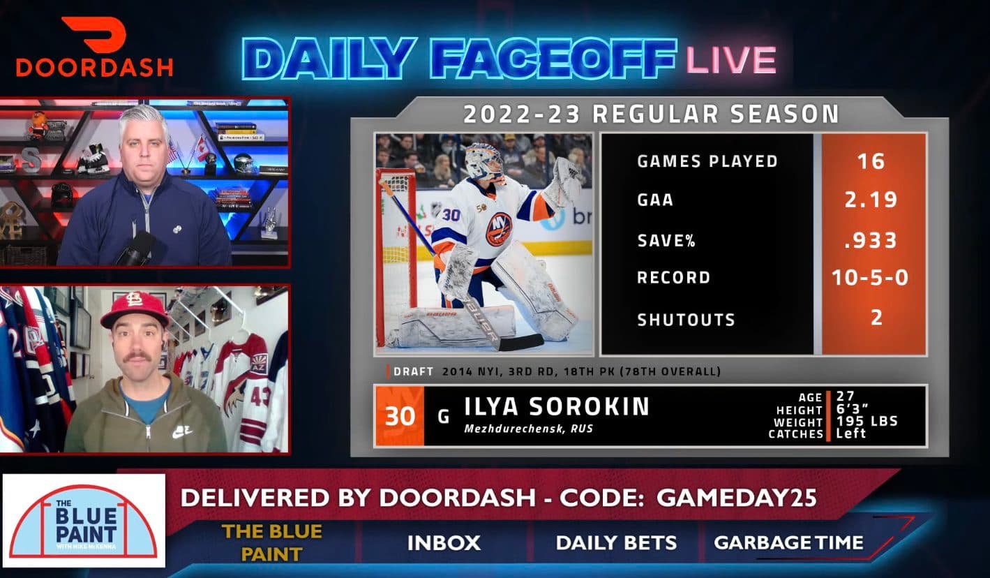 The Blue Paint: Who wins the quarter season Vezina?