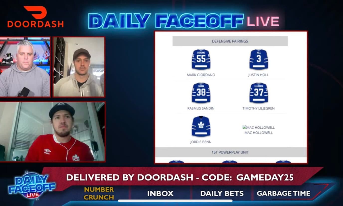 Number Crunch: Justin Holl will be counted on by Maple Leafs to move the pick in Morgan Rielly’s absence