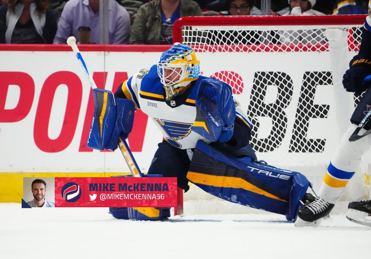 McKenna’s Matchup of the Day: Nov. 16 – Jordan Binnington vs. Arvid Soderblom