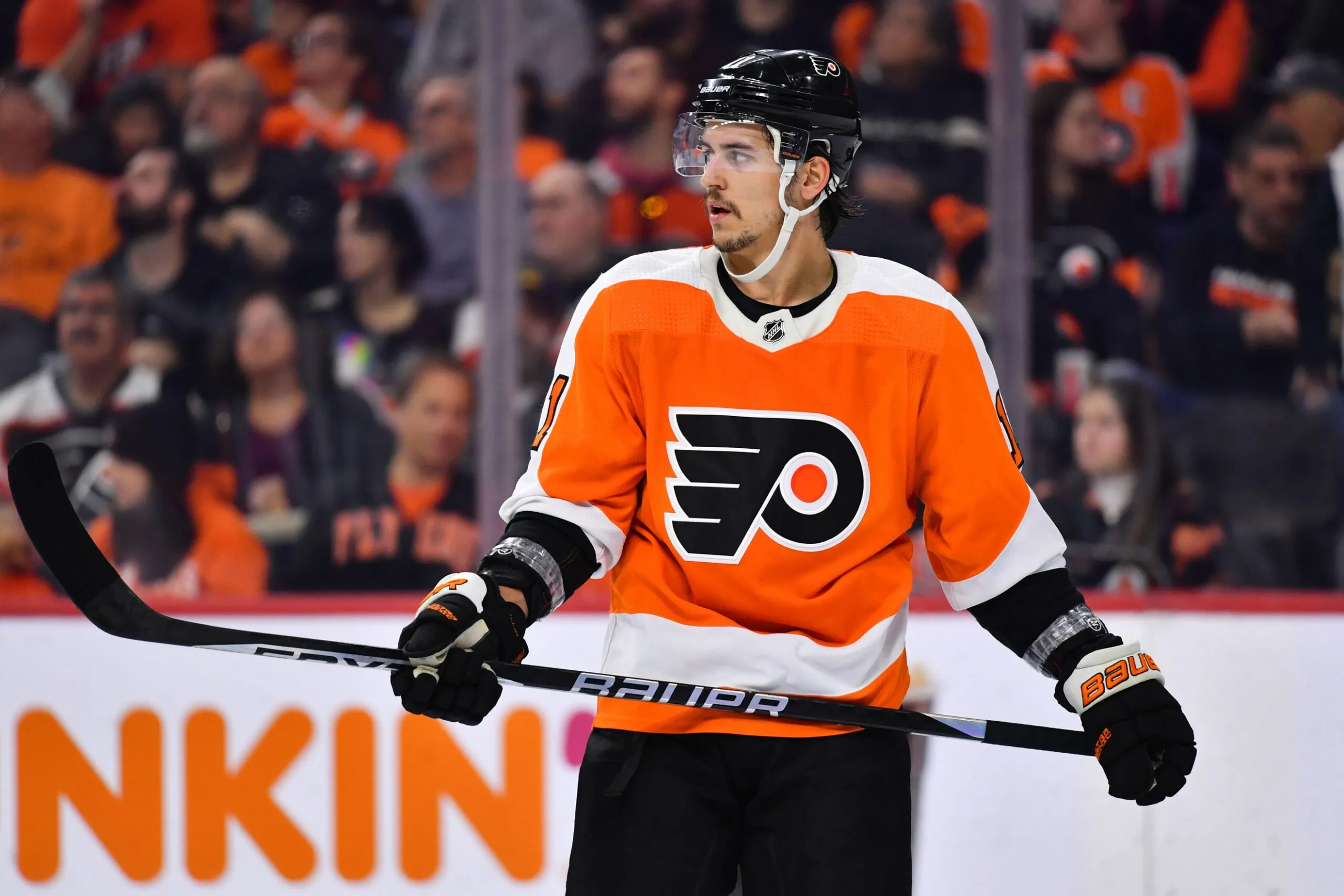 Philadelphia Flyers’ Travis Konecny to miss at least two to three weeks with an upper-body injury