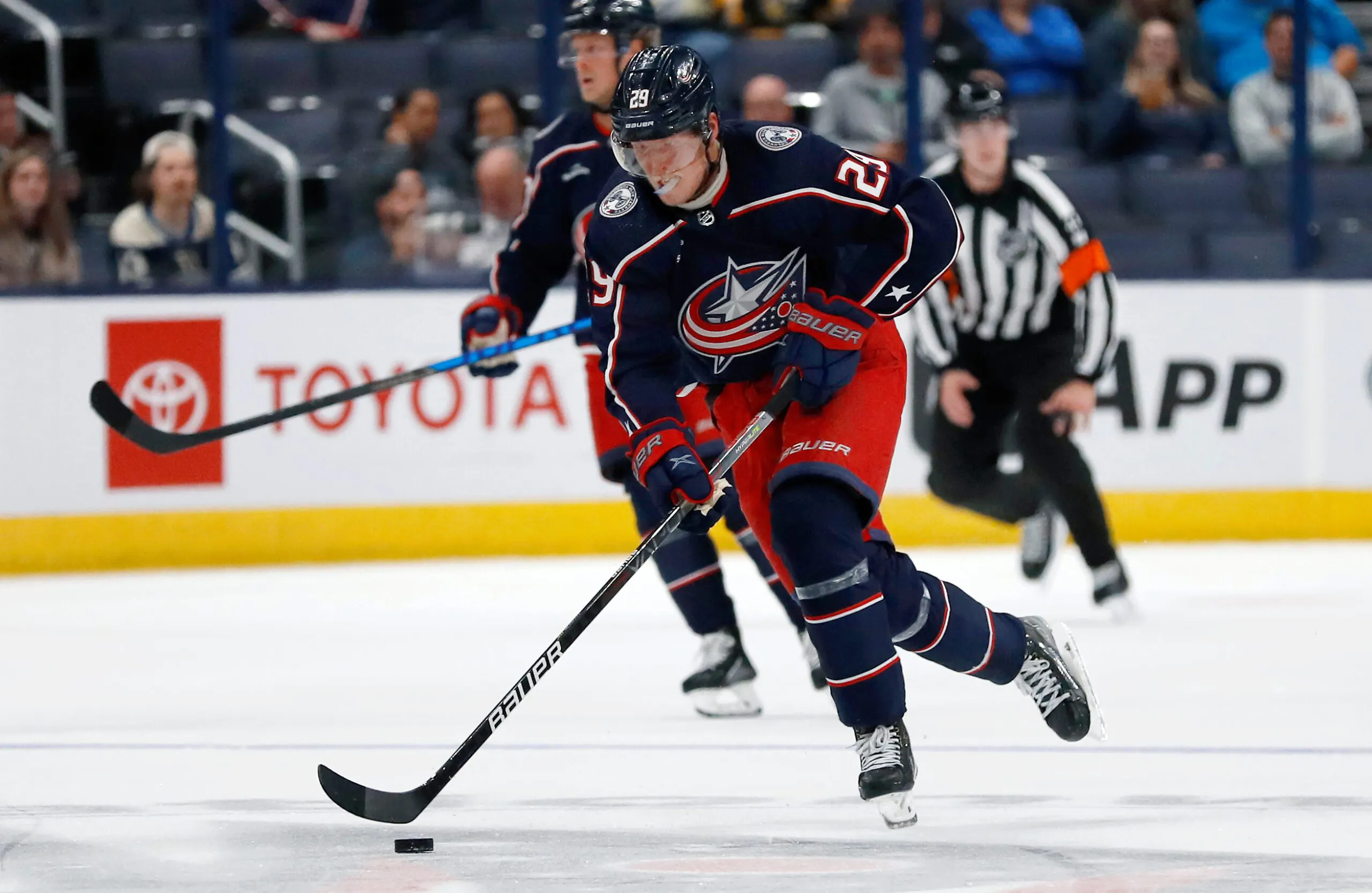 Columbus Blue Jackets activate Patrik Laine and Elvis Merzlikins from injured reserve ahead of Friday’s game