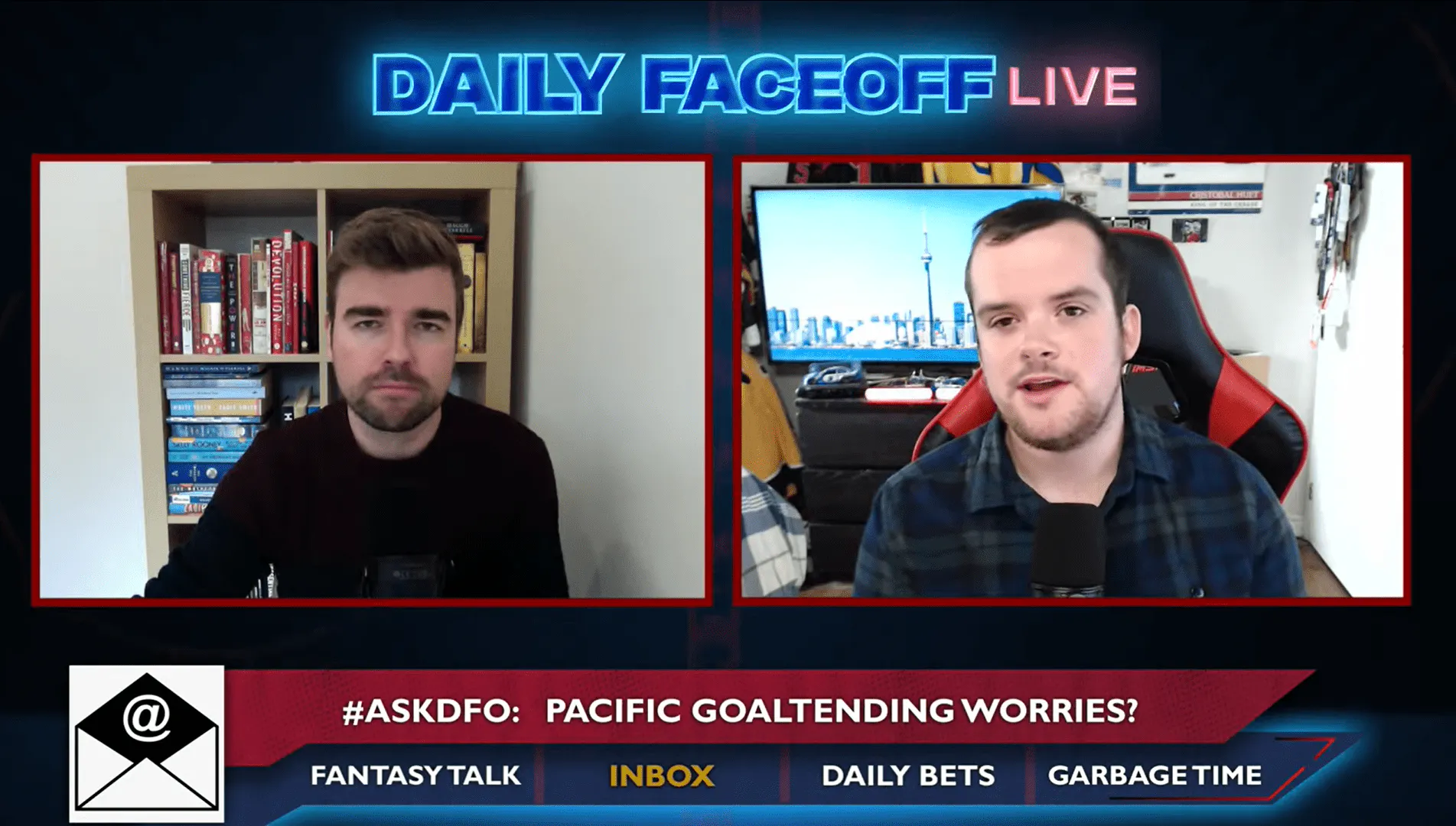 Daily Faceoff Live: Which Pacific Division team’s goaltending is the most concerning?