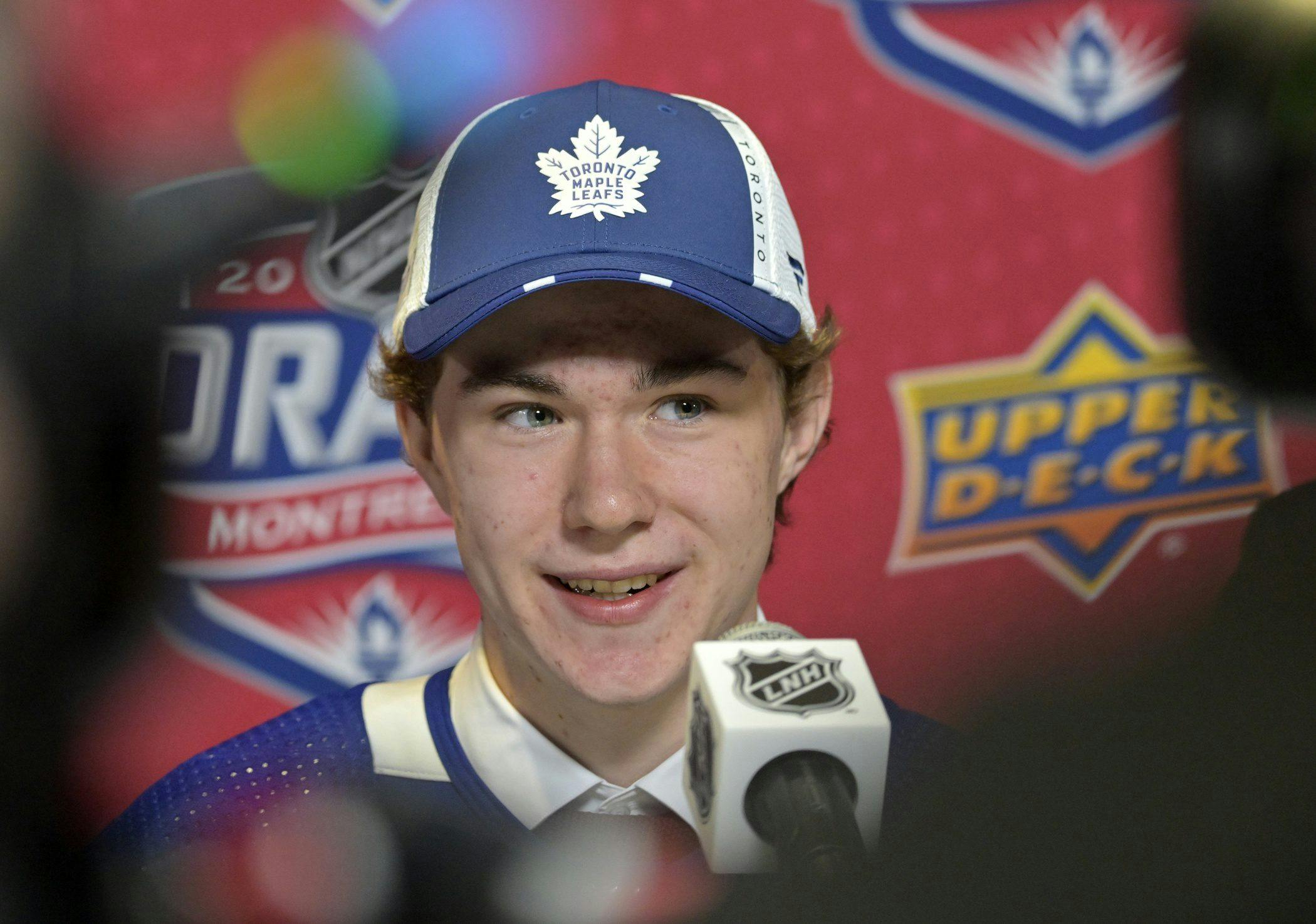 ‘He knows nothing is given’: Meet Toronto Maple Leafs prospect Fraser Minten