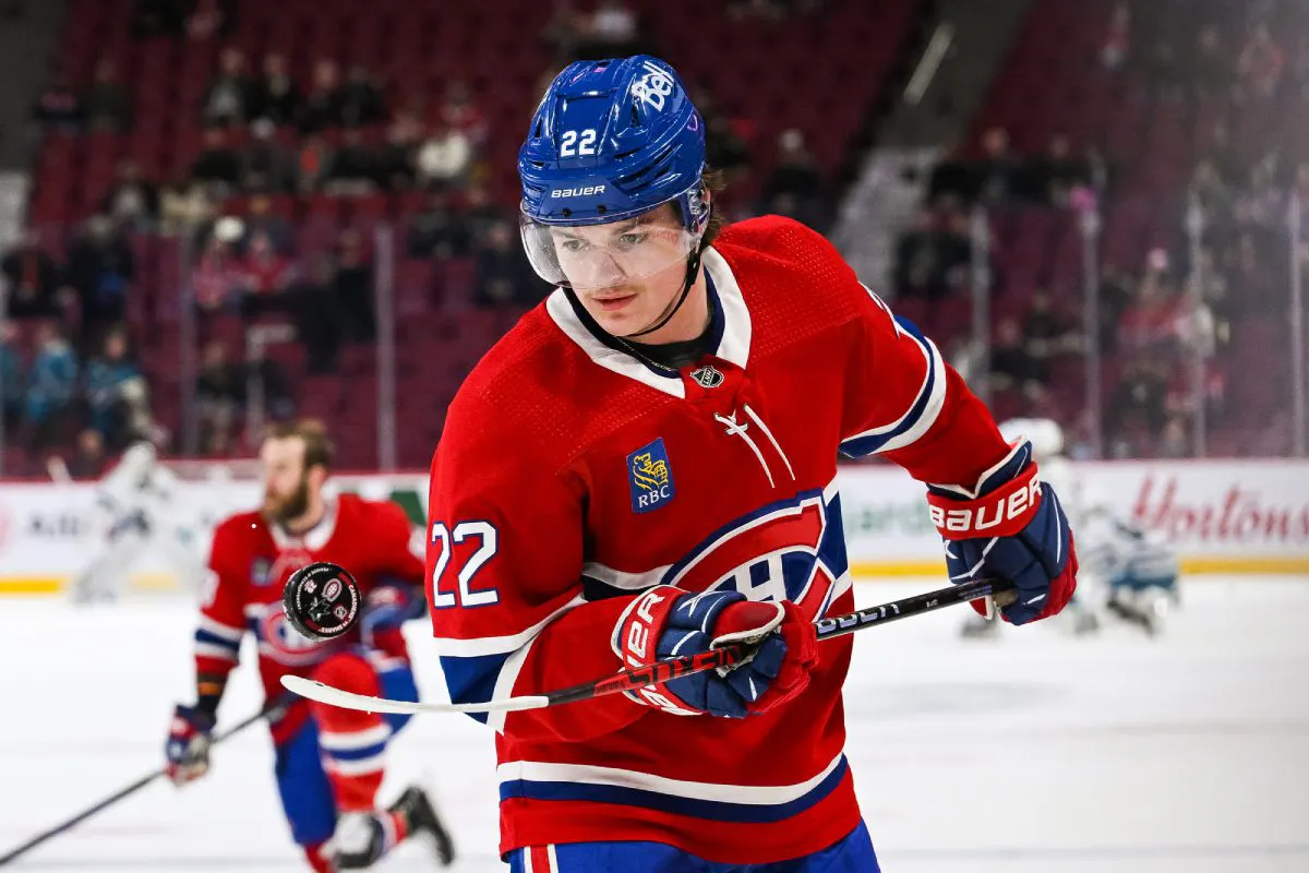 Montreal Canadiens’ Cole Caufield suffers upper-body injury