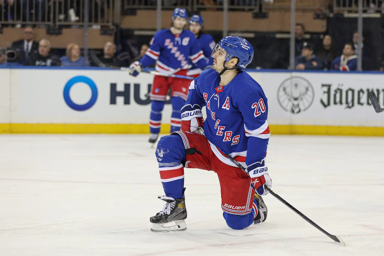 New York Rangers’ Chris Kreider to miss game against Dallas Stars with injury