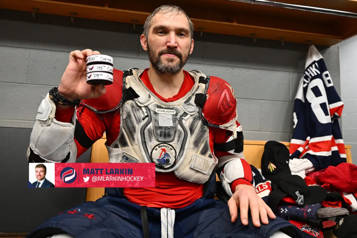 Forget 895. Can Alex Ovechkin become hockey’s first 1,000-goal scorer?