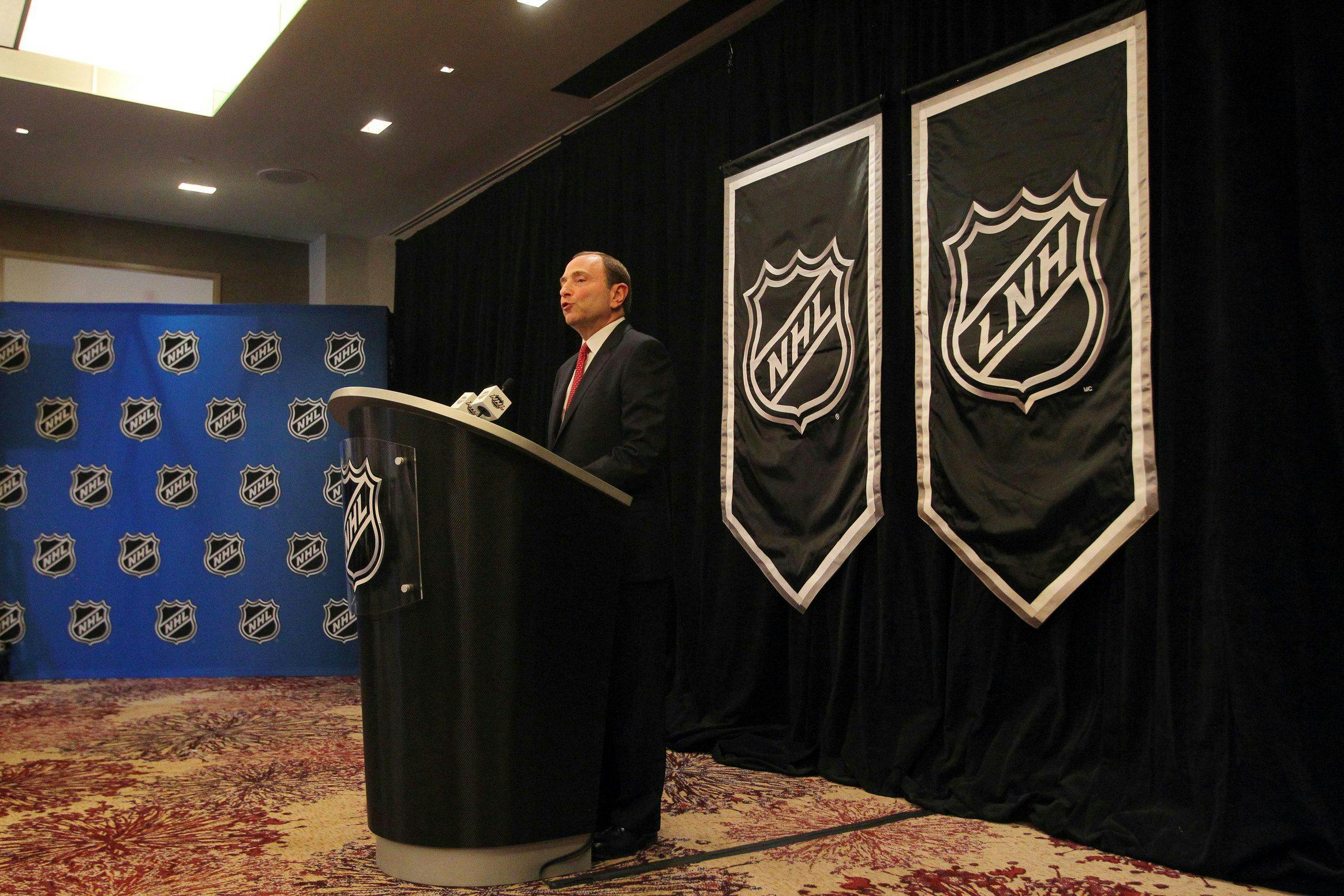 Gary Bettman could get heat from owners to get the salary cap moving