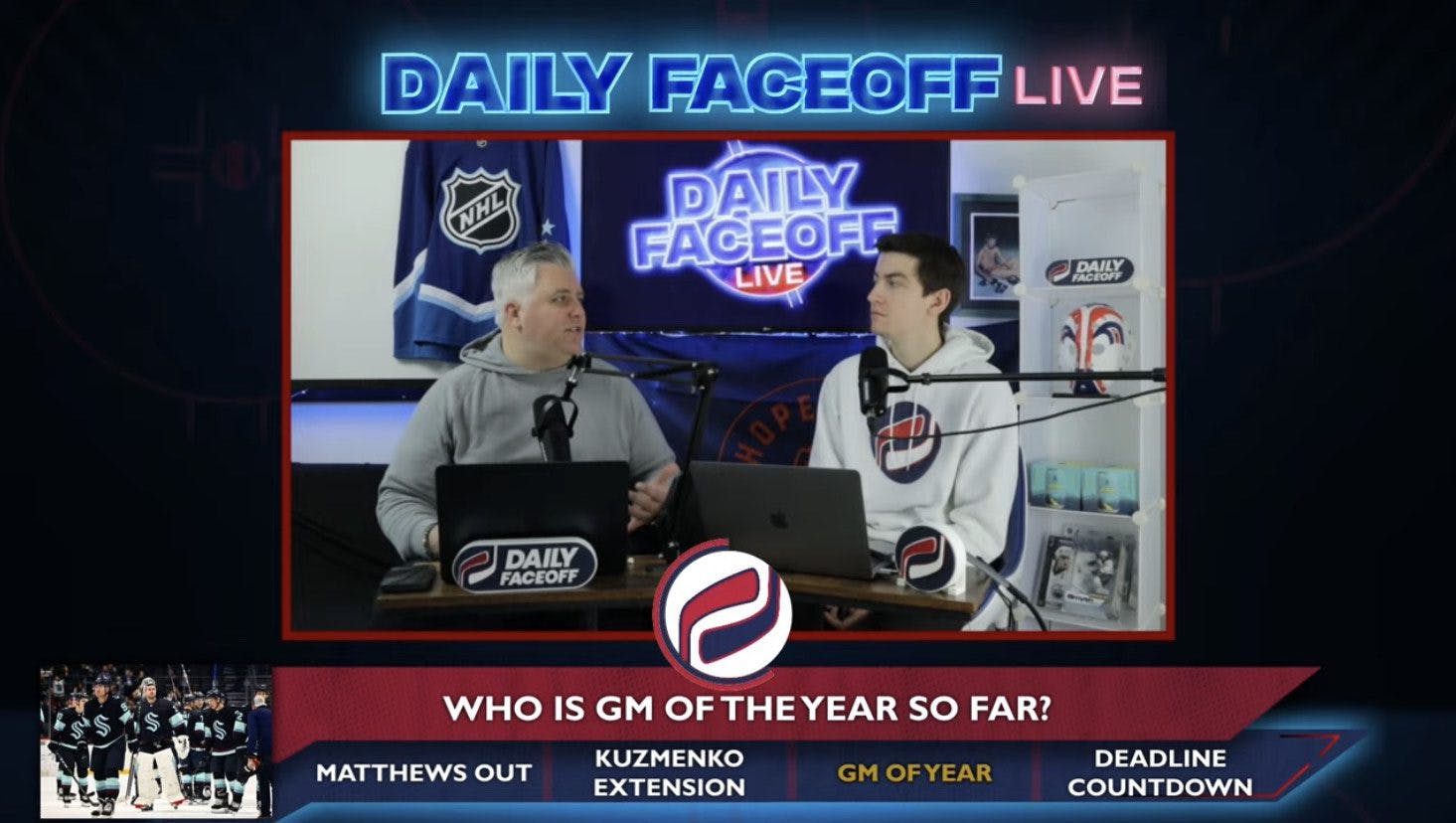 Daily Faceoff Live: Mid-season candidates for GM of the Year