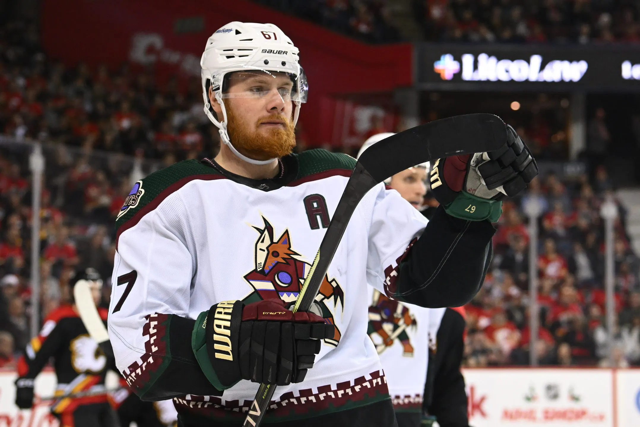 Arizona Coyotes forward Lawson Crouse day-to-day with upper-body injury
