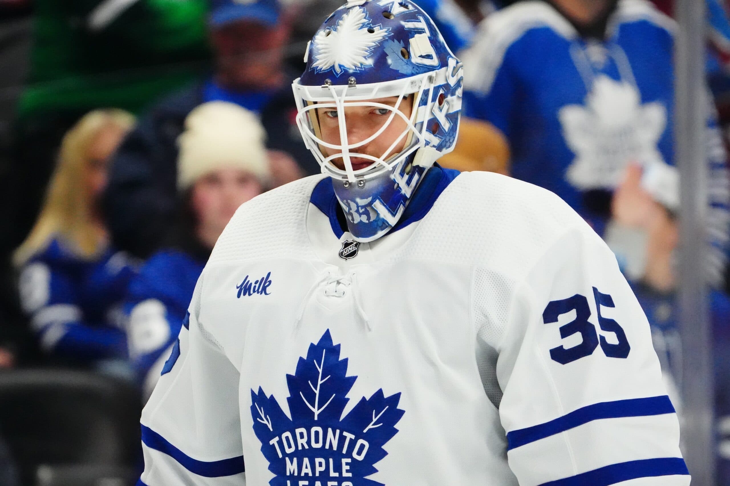 Maple Leafs’ Ilya Samsonov to miss Game 4 with upper-body injury; Joseph Woll to start