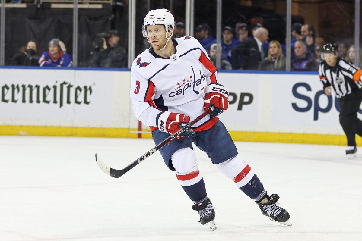 Washington Capitals’ Nick Jensen leaves game with upper-body injury