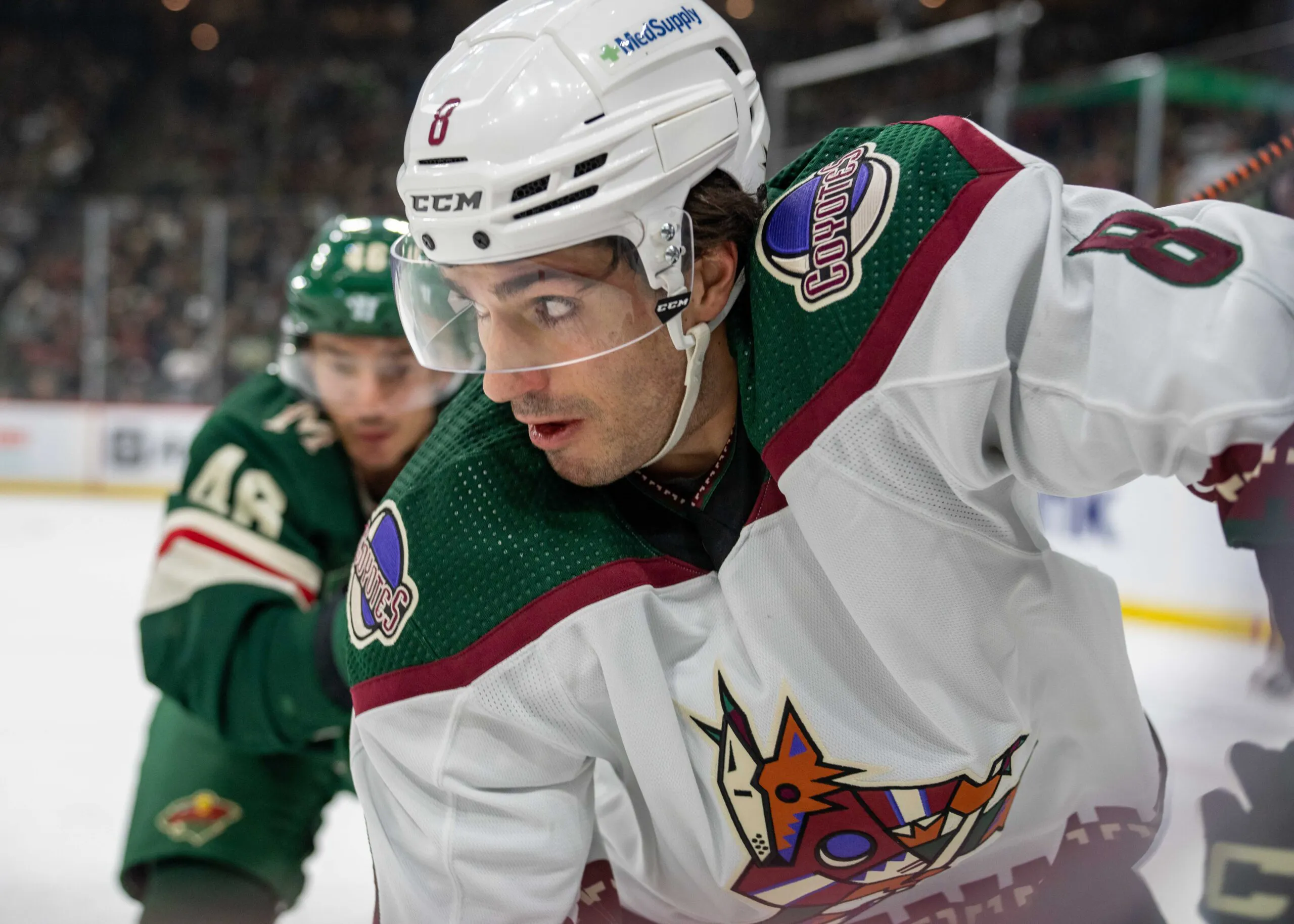 Arizona Coyotes forward Nick Schmaltz emerging as a ‘wild card’ leading up to the trade deadline