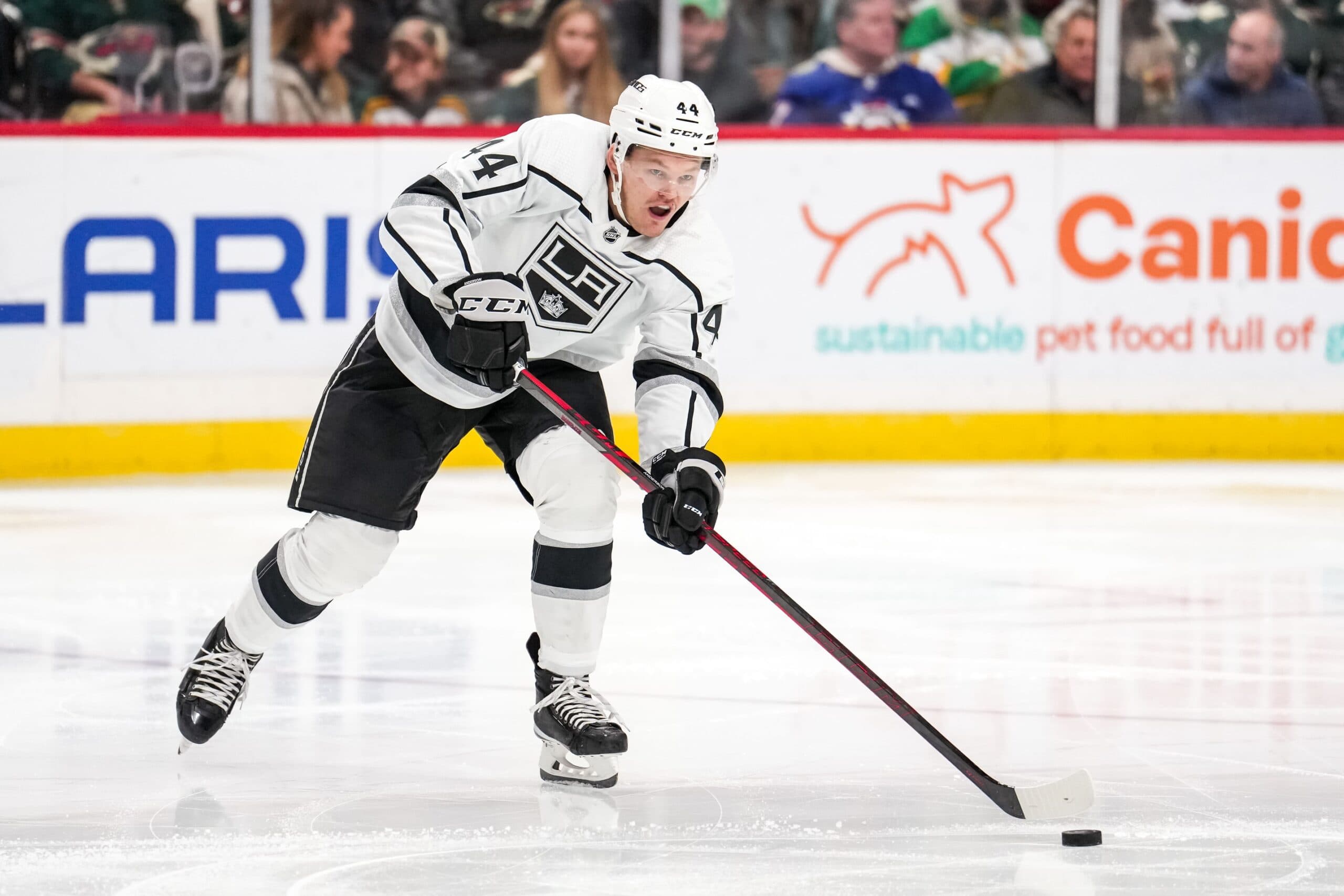 Kings’ Mikey Anderson to return after missing four games with finger injury