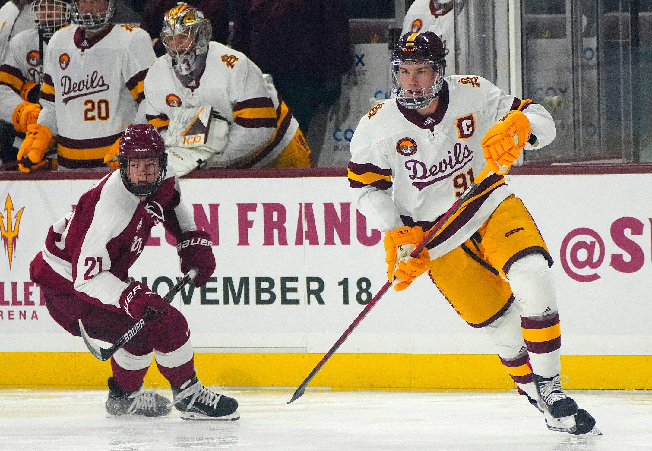 Report: Arizona Coyotes to sign Josh Doan to entry-level contract