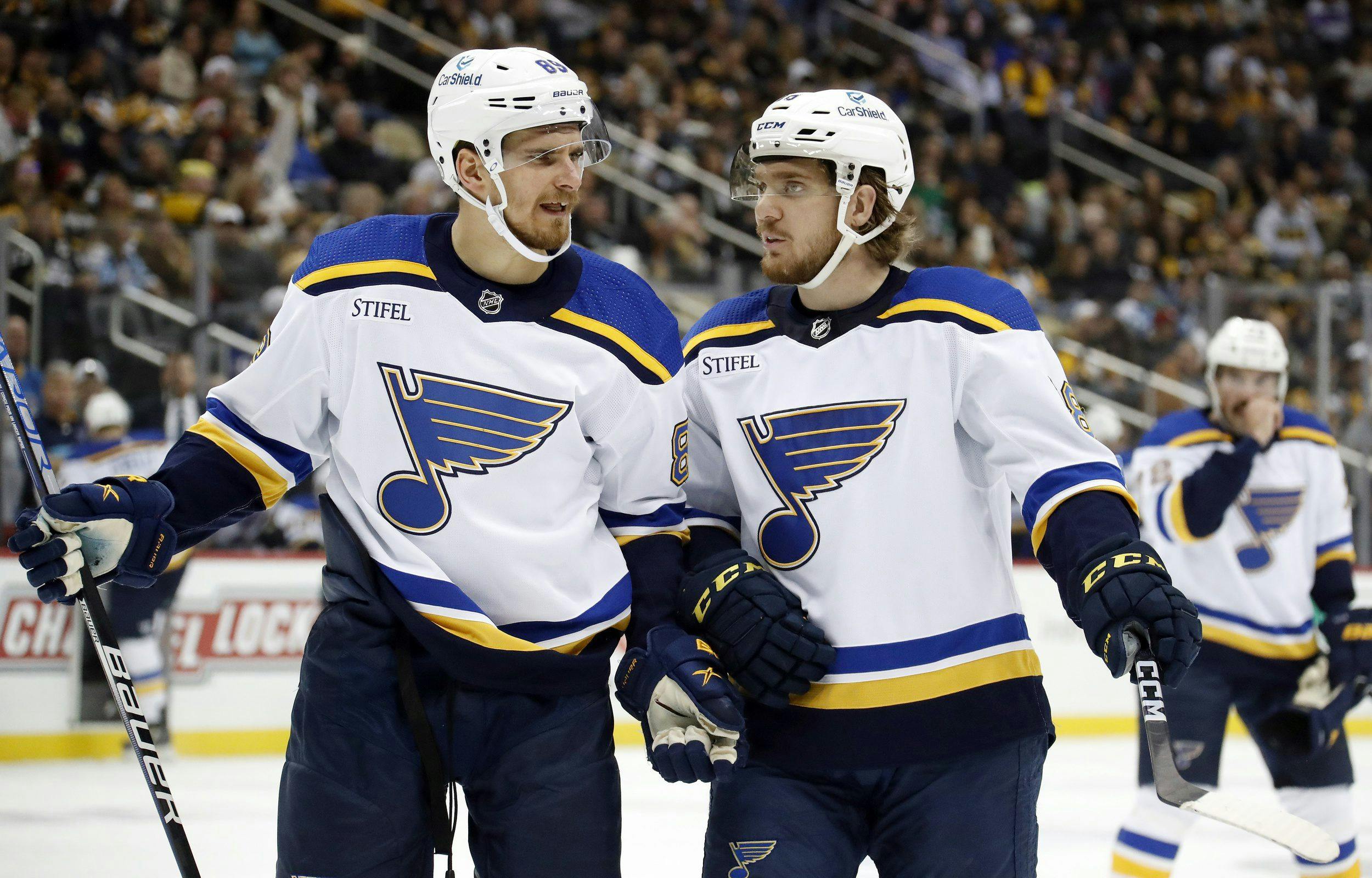 St. Louis Blues’ Robert Thomas and Pavel Buchnevich to miss Thursday’s game vs. Blackhawks with upper-body injuries