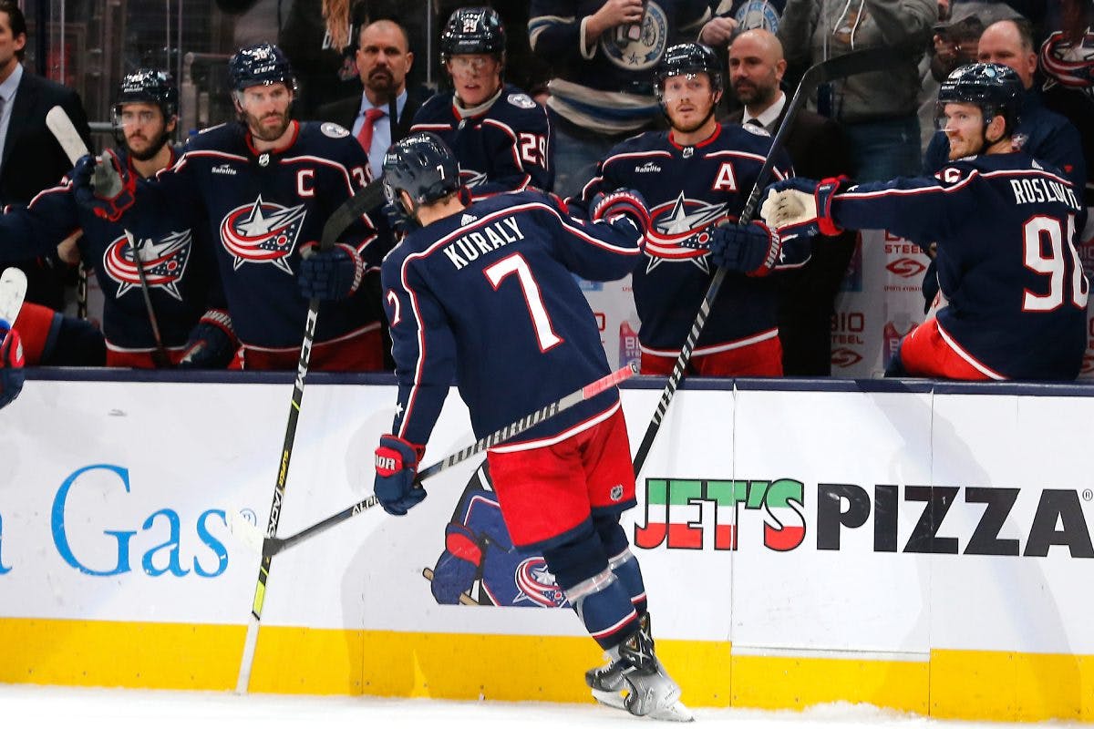 Columbus Blue Jackets’ forward Sean Kuraly out week-to-week with lower-body injury