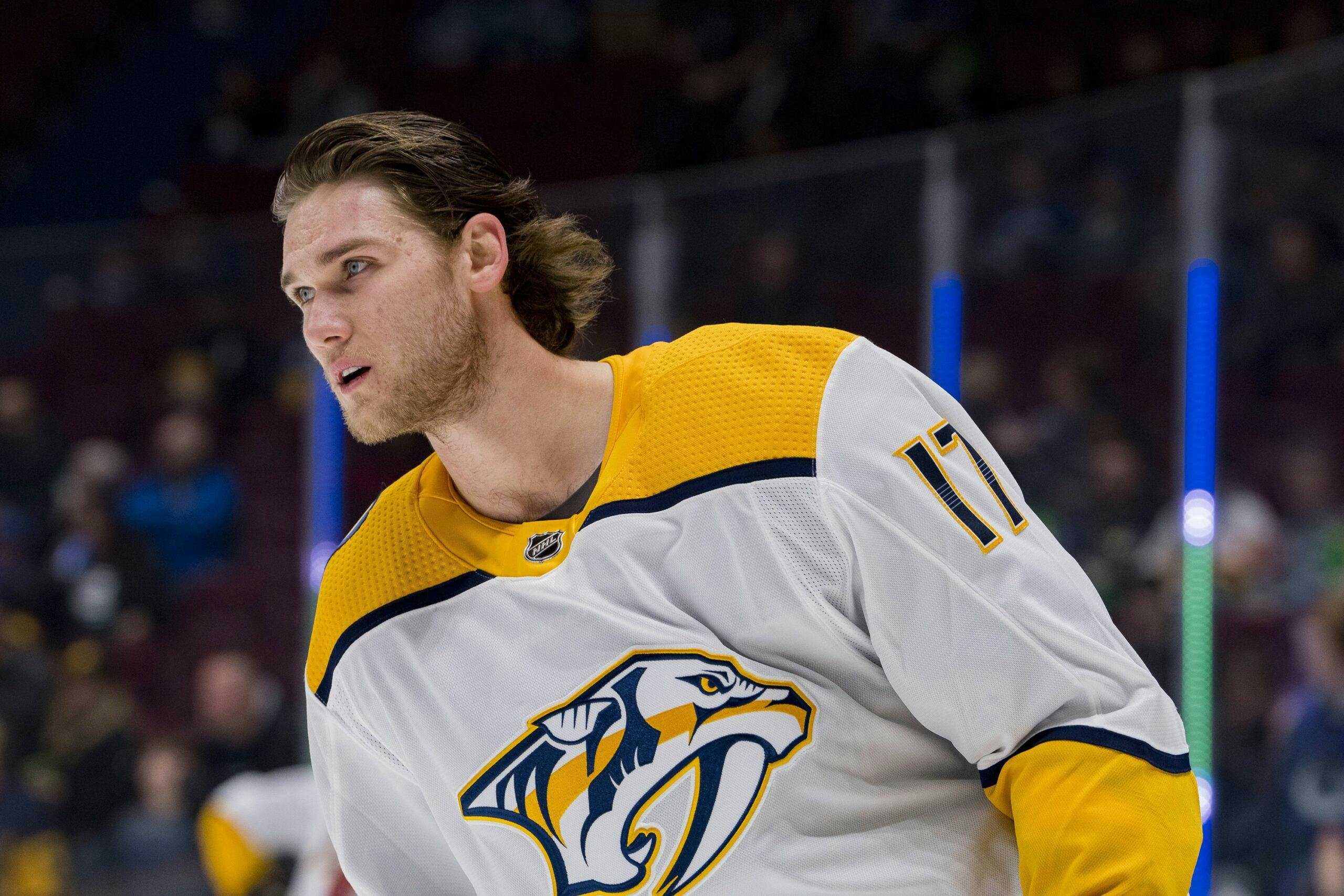 Nashville Predators sign Mark Jankowski to one-year contract extension