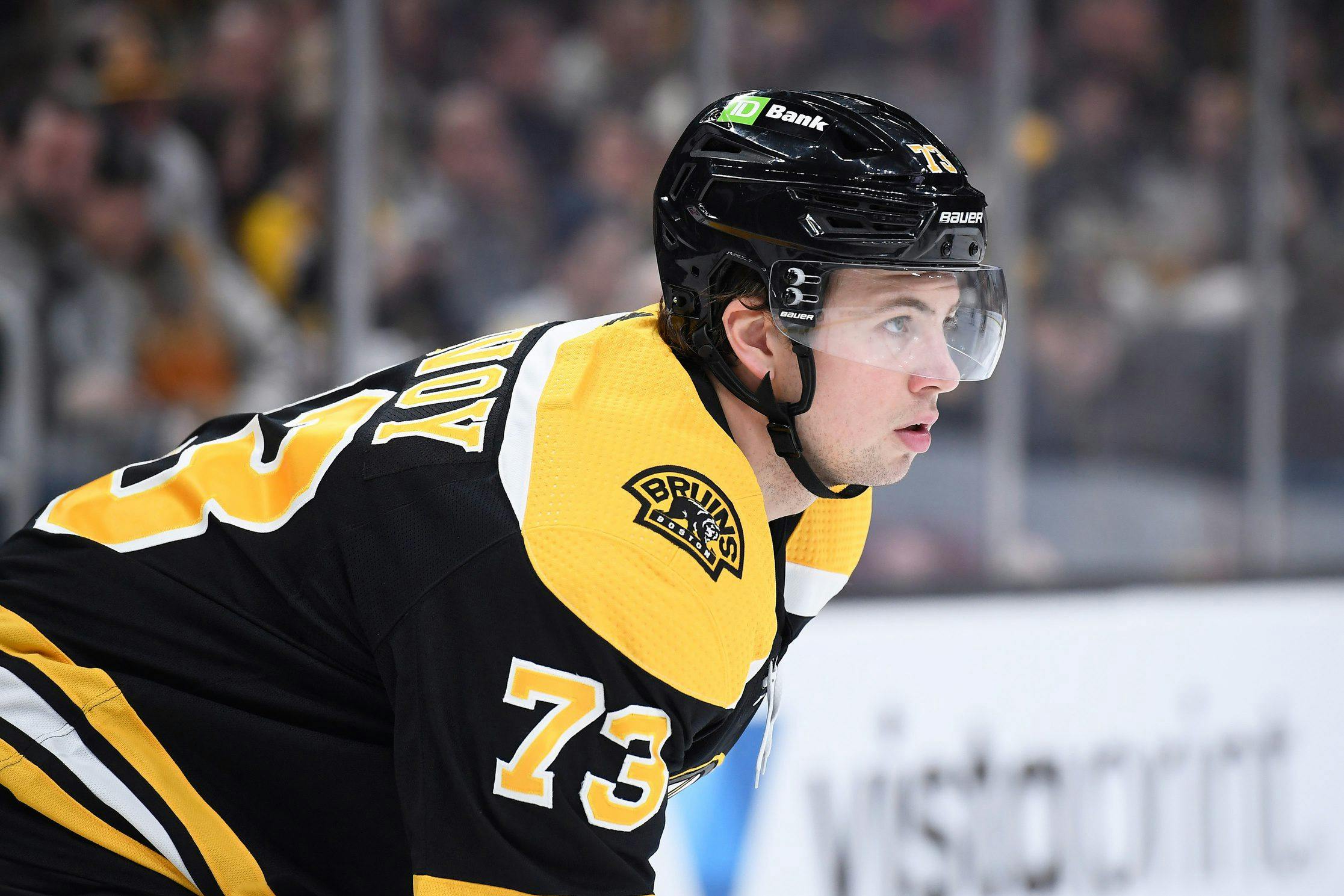 Boston Bruins defenseman Charlie McAvoy leaves game with upper-body injury