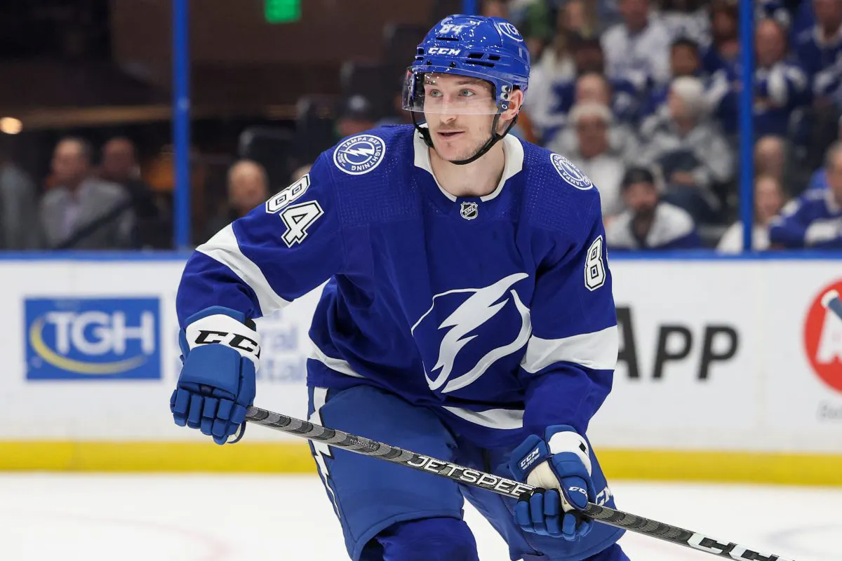 Tanner Jeannot likely to rejoin Lightning lineup for Game 2 vs. Maple Leafs