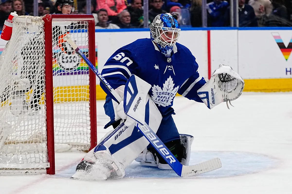 Joseph Woll has become a vital safety net for the Toronto Maple Leafs