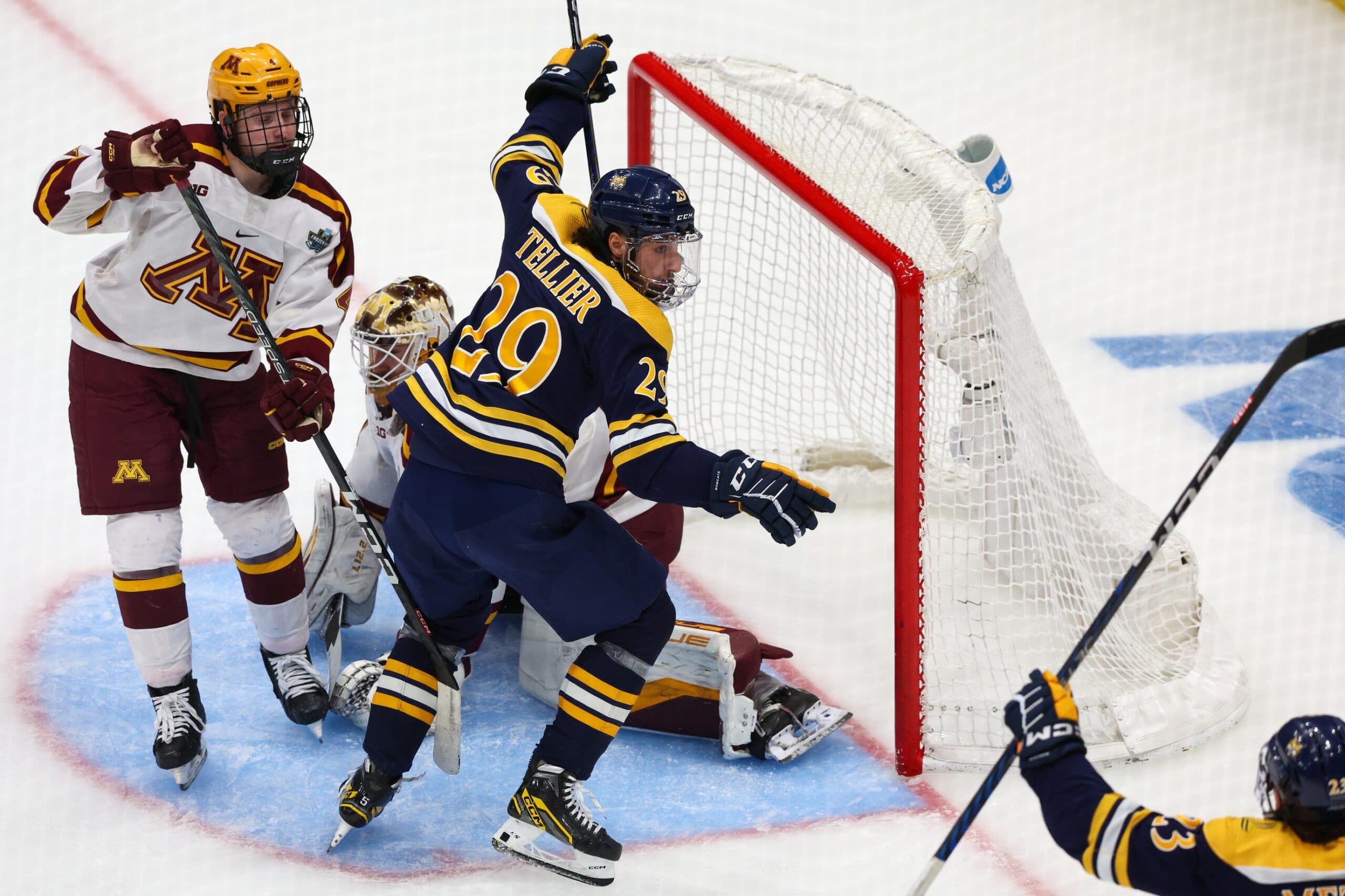 Quinnipiac University wins first ever 2023 NCAA men’s national hockey championship