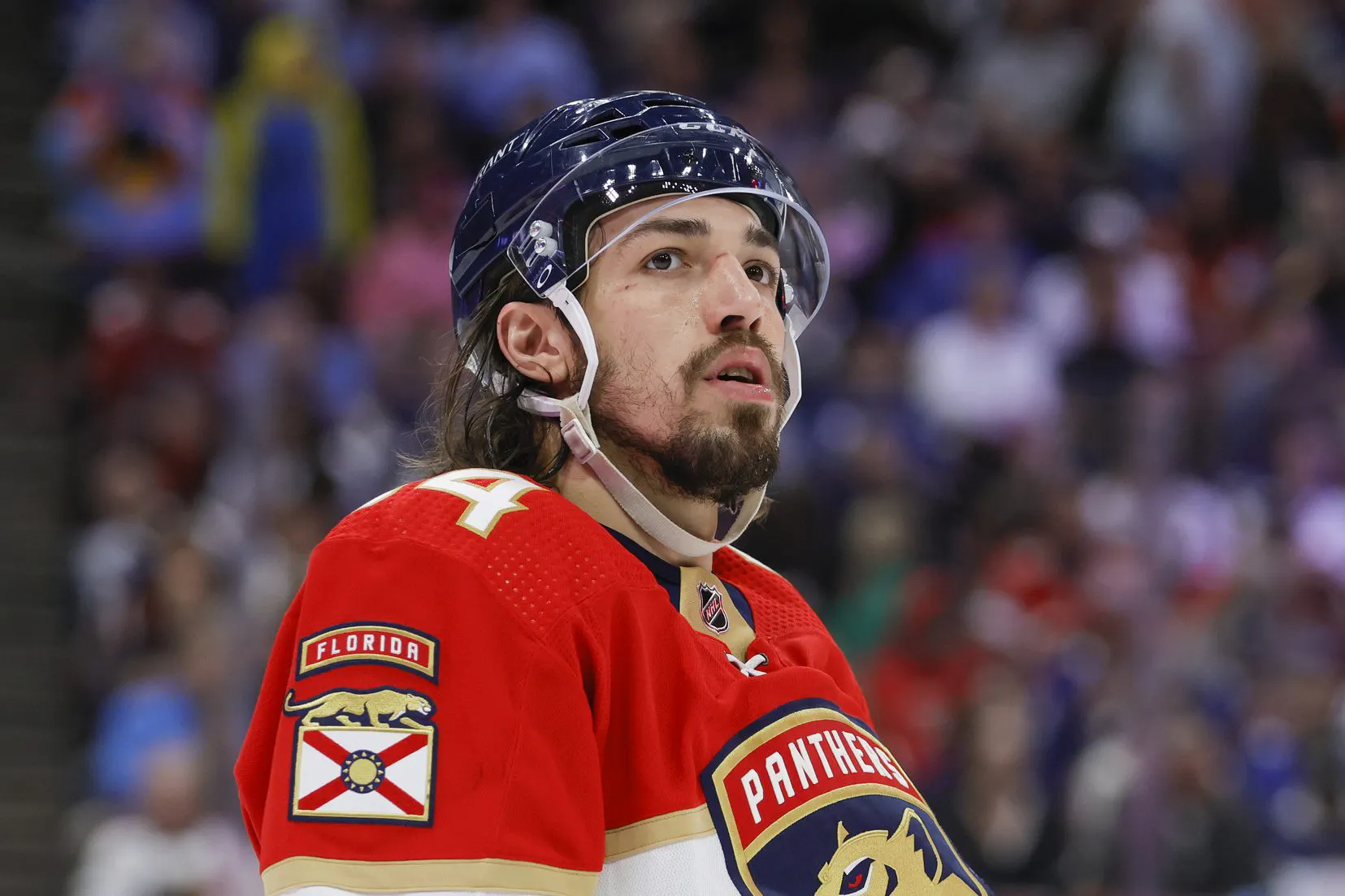 Florida Panthers’ Ryan Lomberg out for rest of series against Boston Bruins with upper-body injury