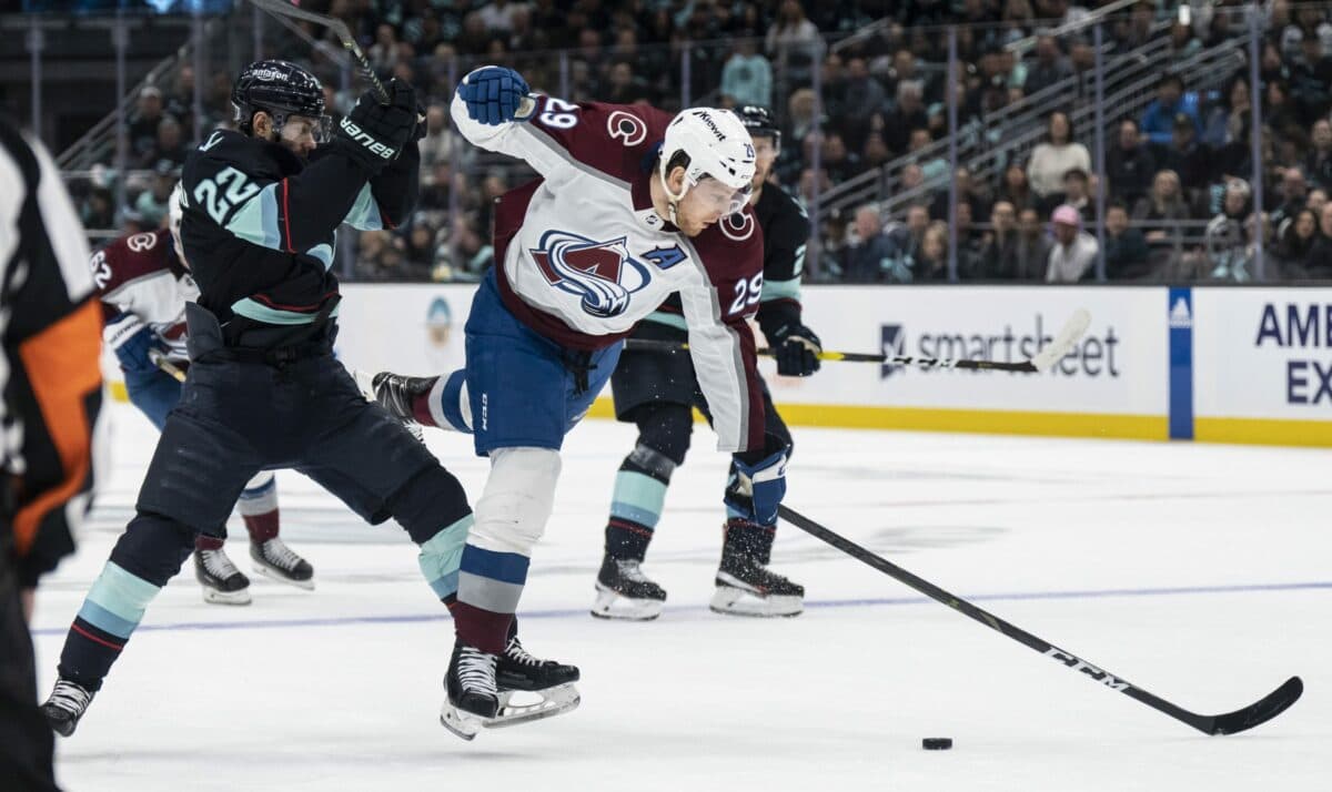 With Cale Makar suspended and the Seattle Kraken surging, are the Avalanche in trouble?
