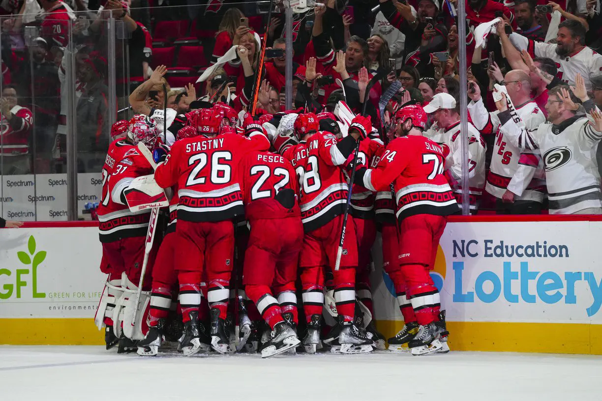 Stanley Cup Playoffs Day 24: Hurricanes advance to Eastern Conference Final off OT thriller, Dallas’ stars give them Game 5 win