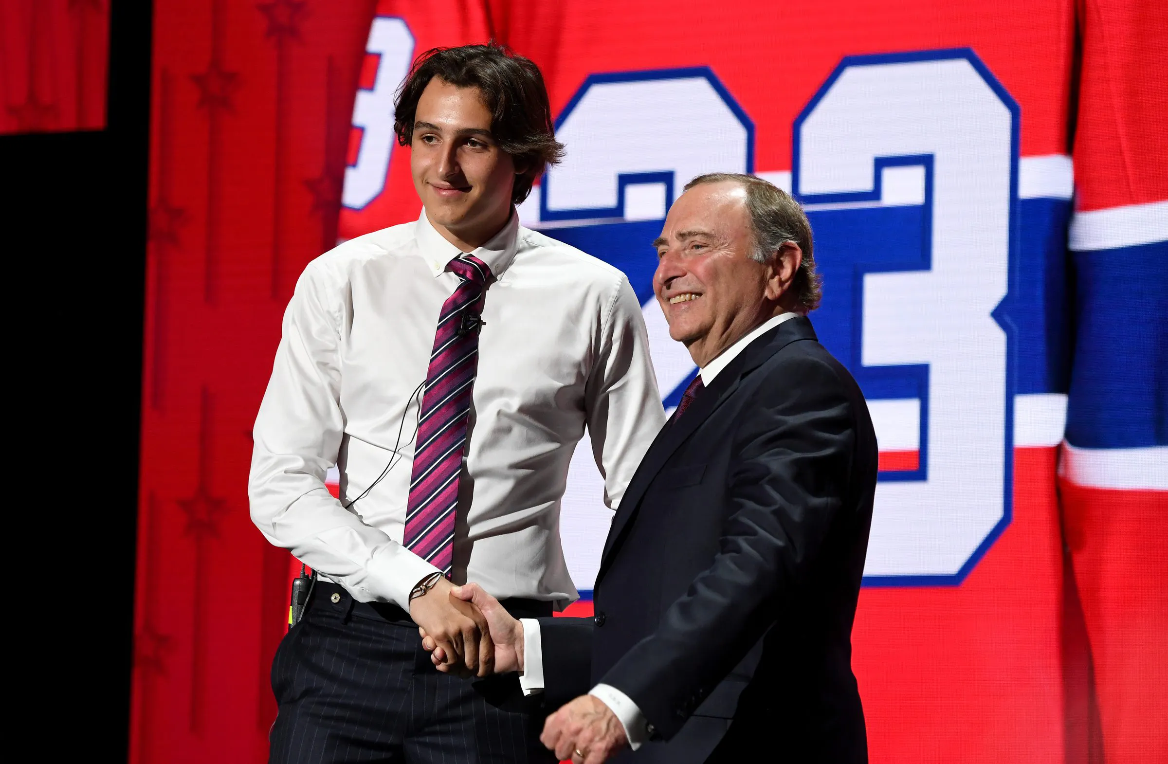 The Montreal Canadiens are betting big on David Reinbacher