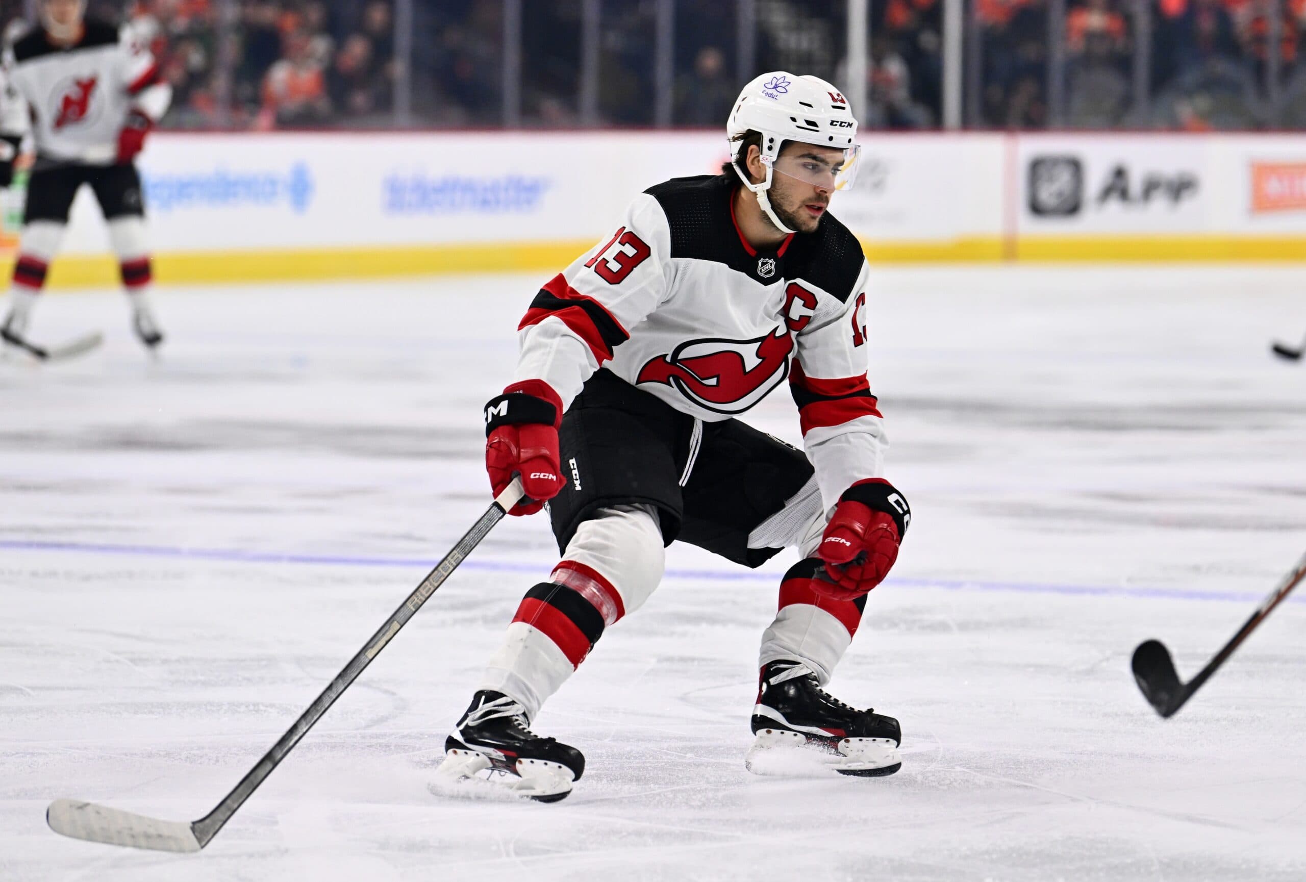 New Jersey Devils’ Nico Hischier returns to practice