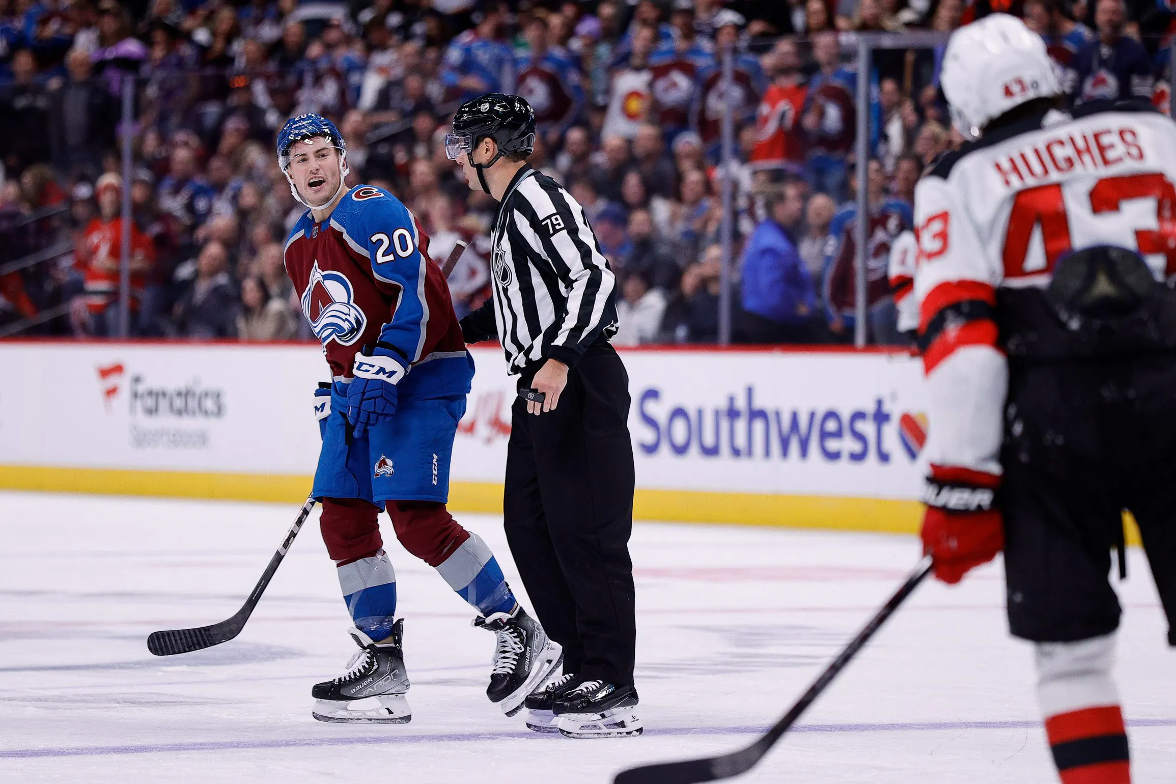 Colorado Avalanche’s Ross Colton fined $5,000 for cross-checking