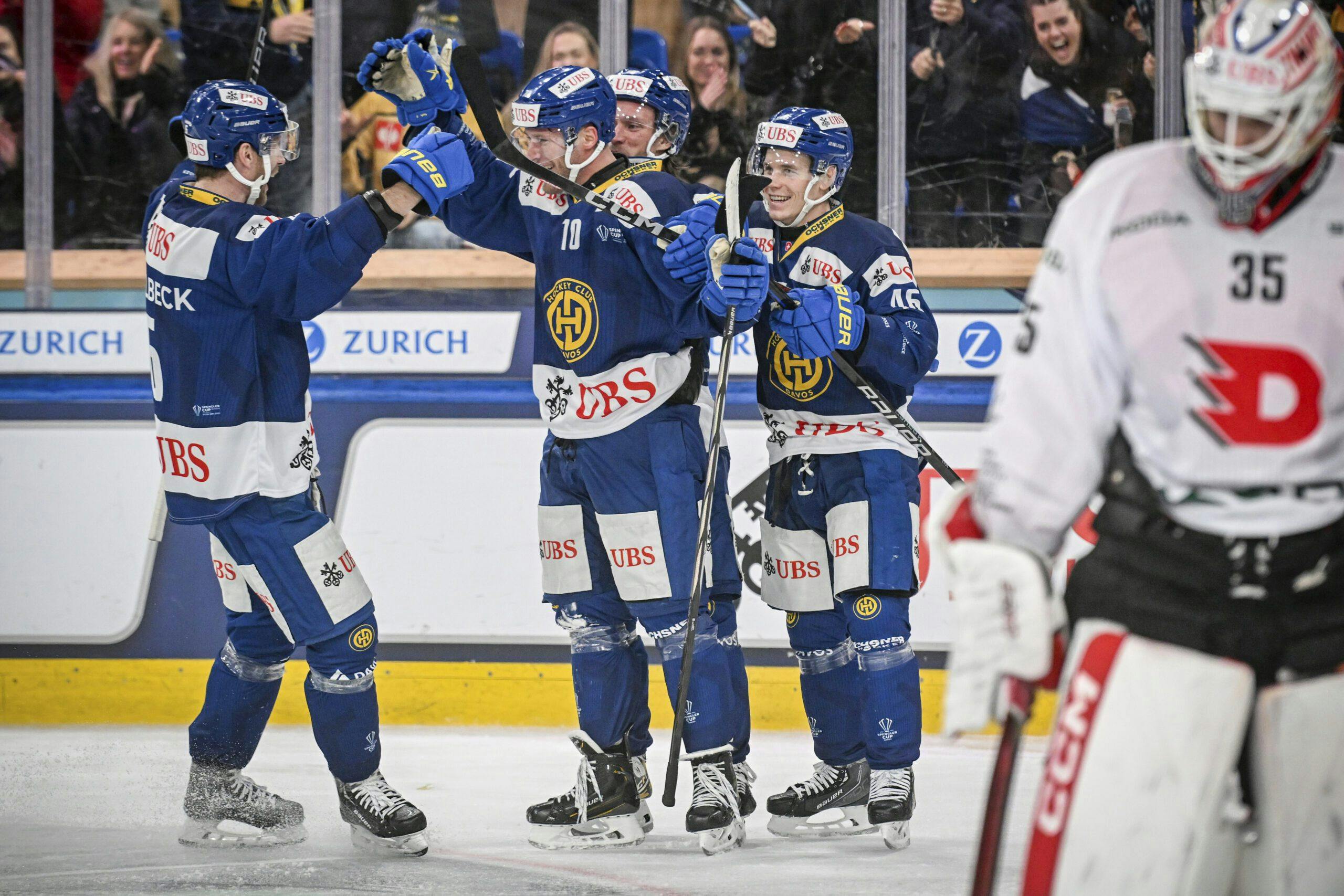 HC Davos wins 100th anniversary of the Spengler Cup