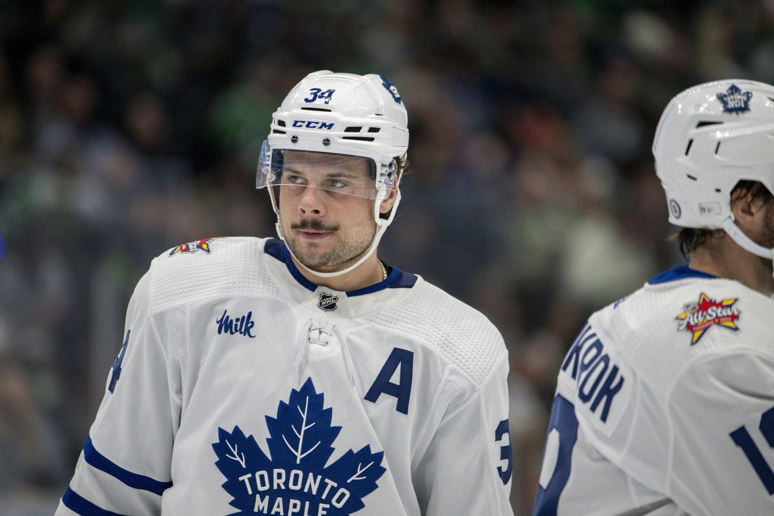 Toronto Maple Leafs’ Auston Matthews a game-time decision on Thursday due to illness