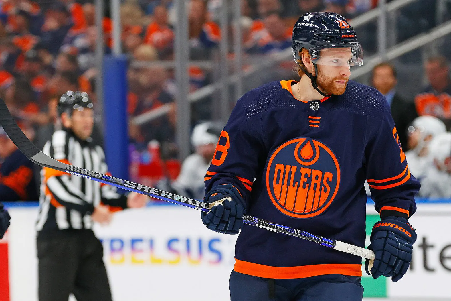 Oilers forward Connor Brown expected to be scratched for Thursday’s game against Devils