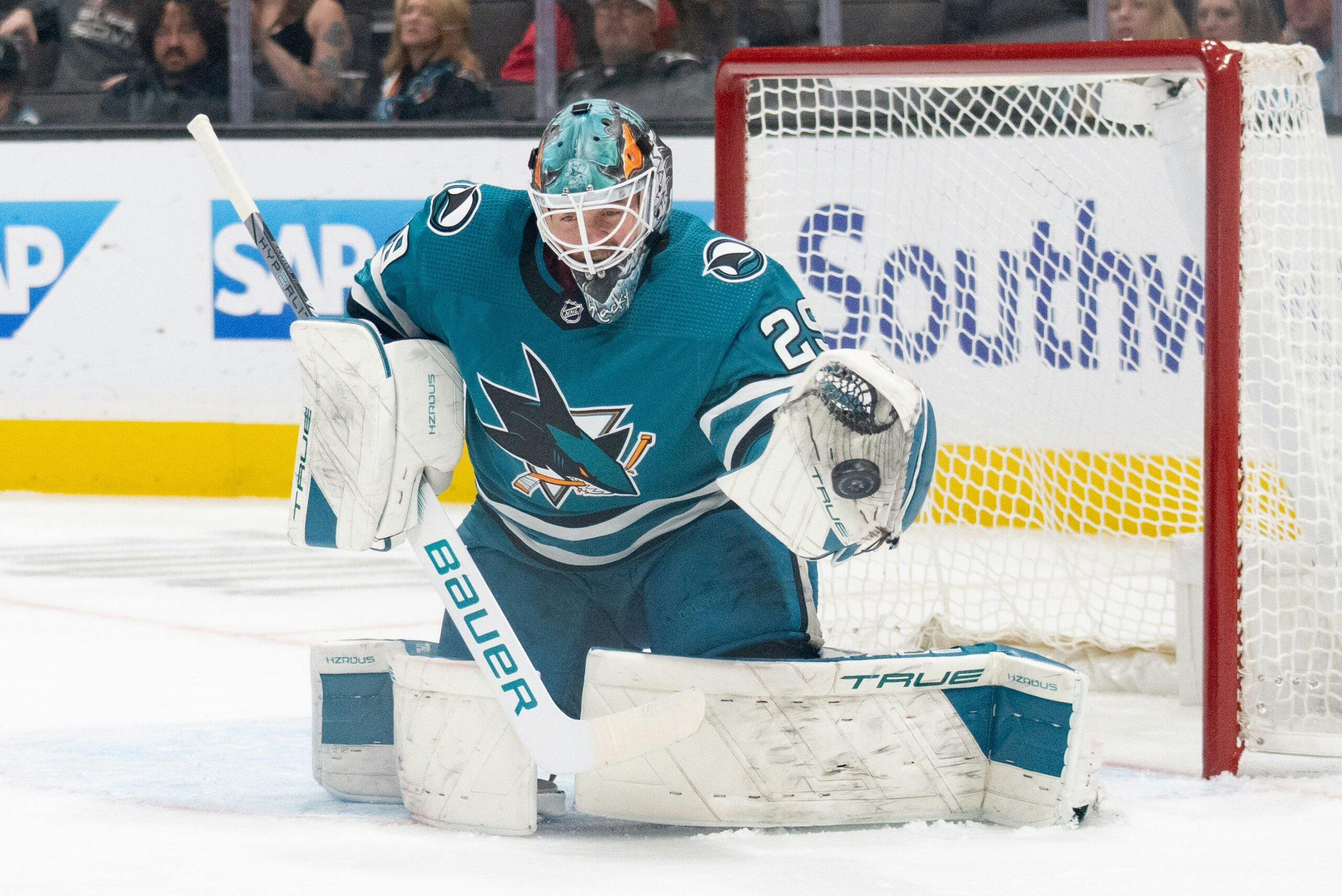 San Jose Sharks’ Blackwood expected to miss game with illness, MacDonald on injured reserve