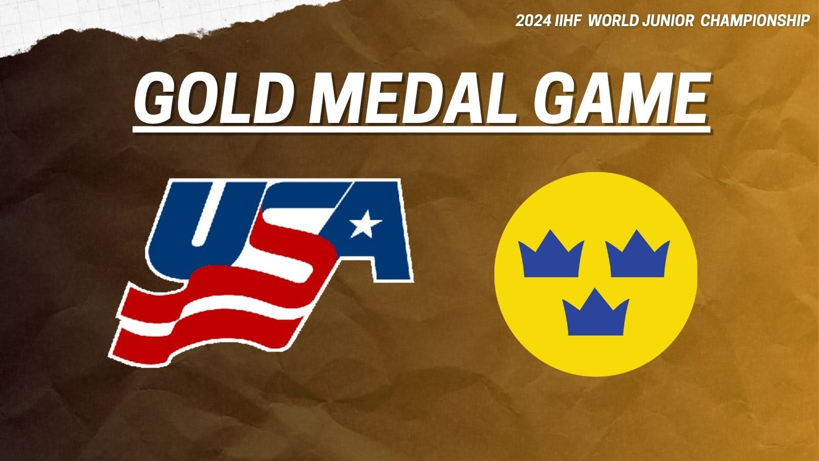 USA beats Sweden to win gold at 2024 World Junior Championship