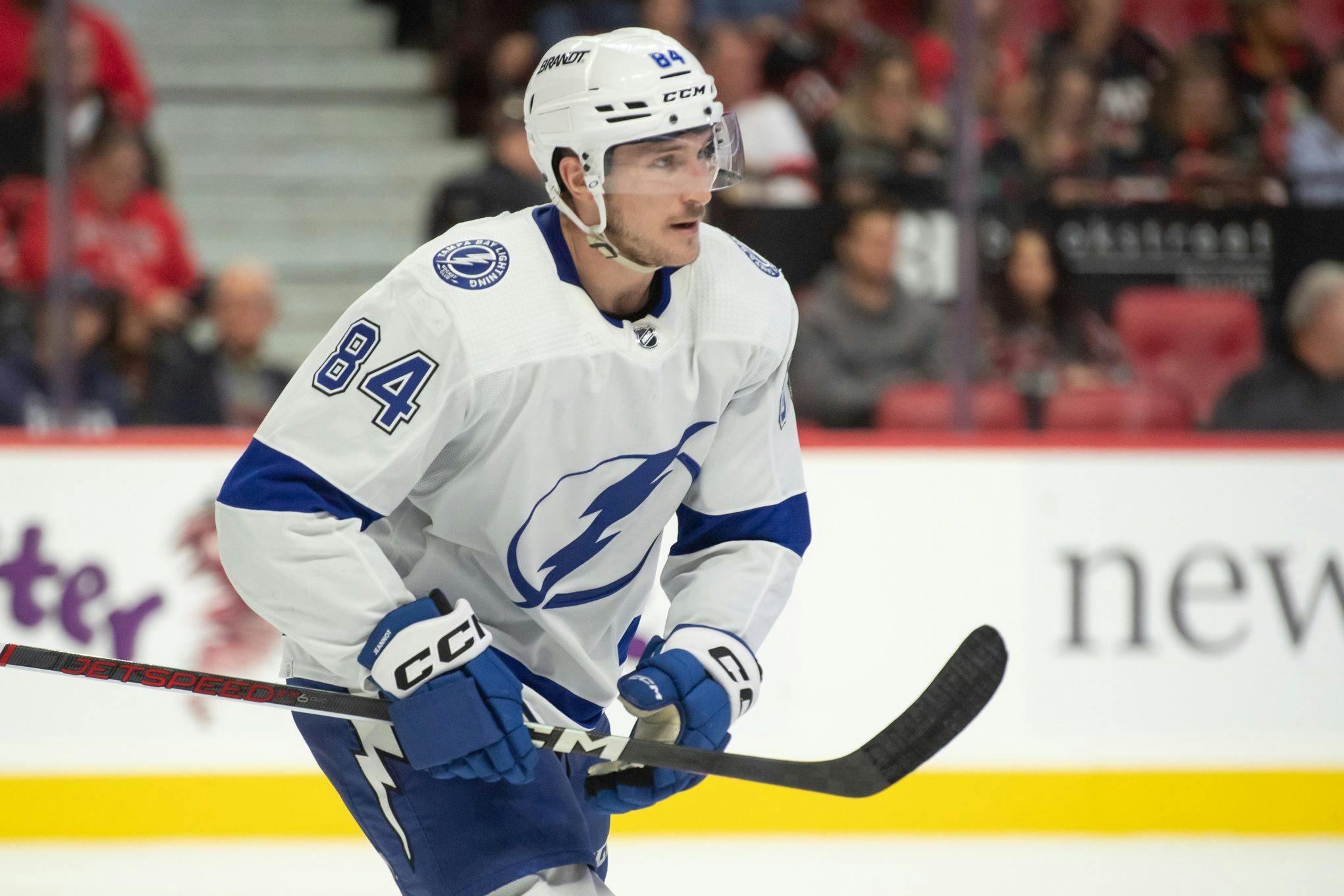 Lightning’s Tanner Jeannot will miss Thursday’s game vs. Canadiens, listed as day-to-day