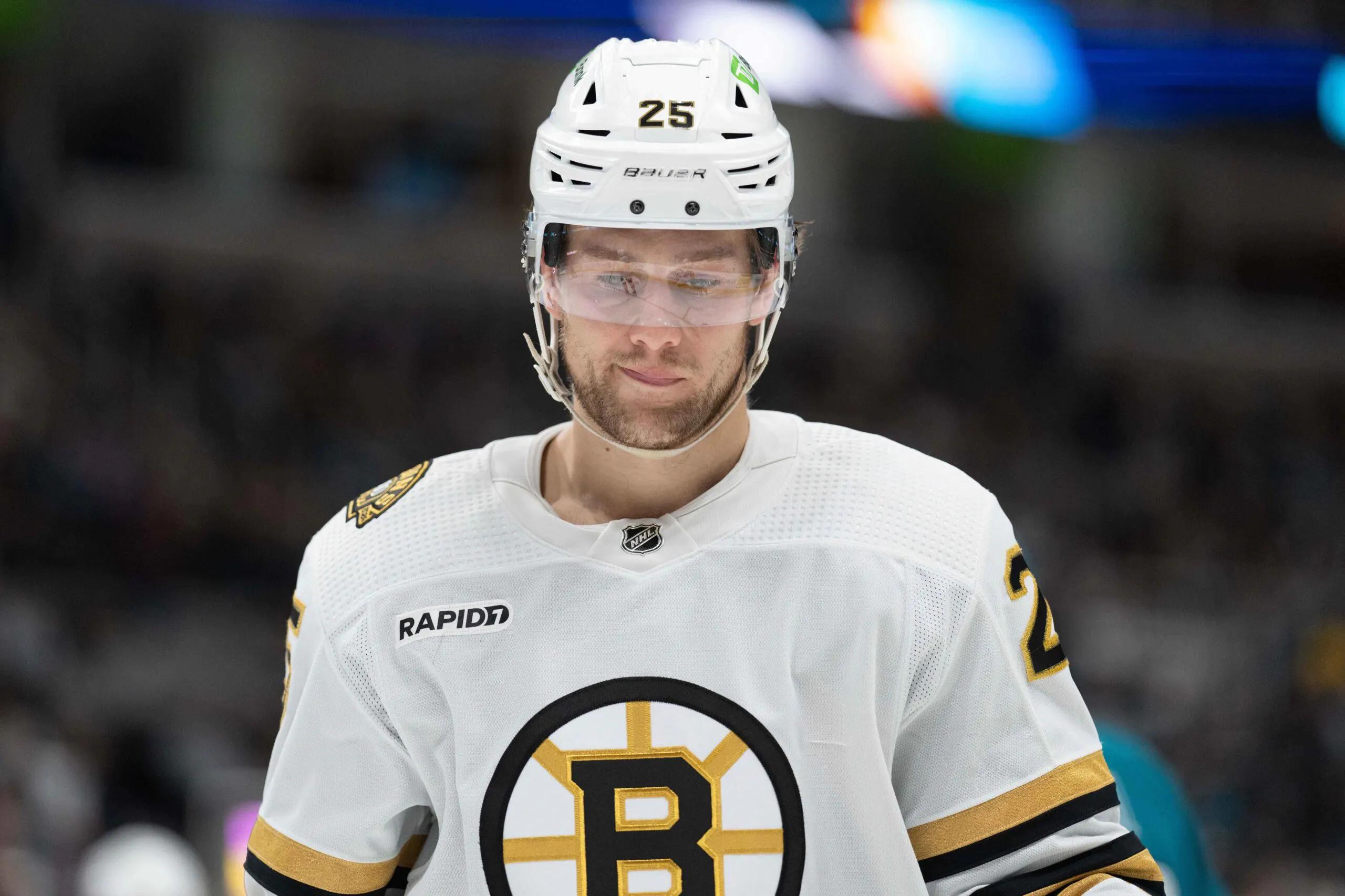 Boston Bruins’ Brandon Carlo to miss rest of game vs. Avalanche with upper-body injury
