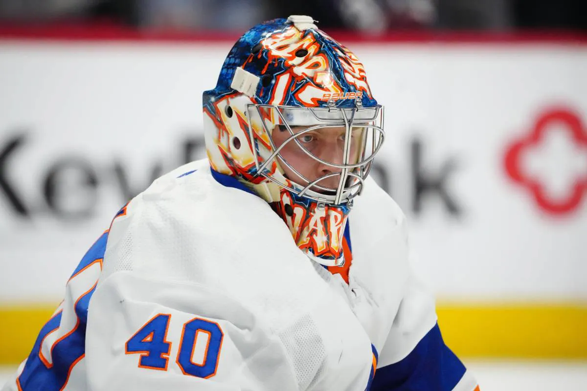 New York Islanders goaltender Semyon Varlamov out day-to-day with a lower-body injury